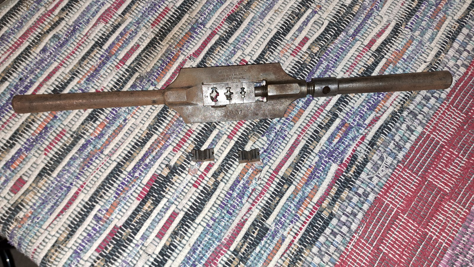 Antique Butterfield #37 Thread Cutter Tool with Dies