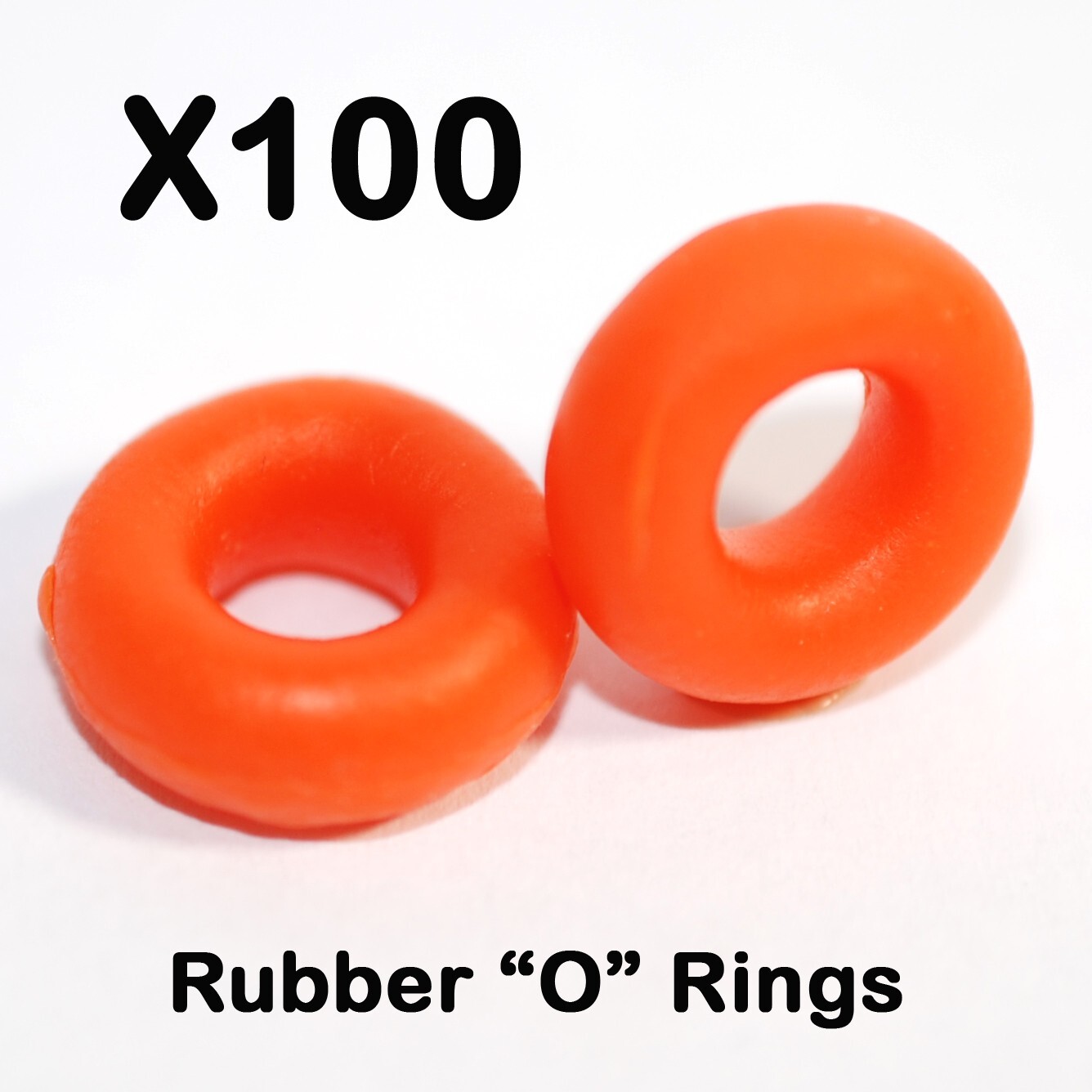 Rubber Latex Elastic “O” Rings (100 pack)