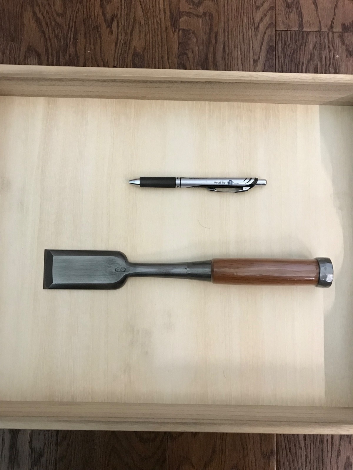 Japanese Wood Chisel Set from the world famous 84 year old Mr. Tasai from Japan