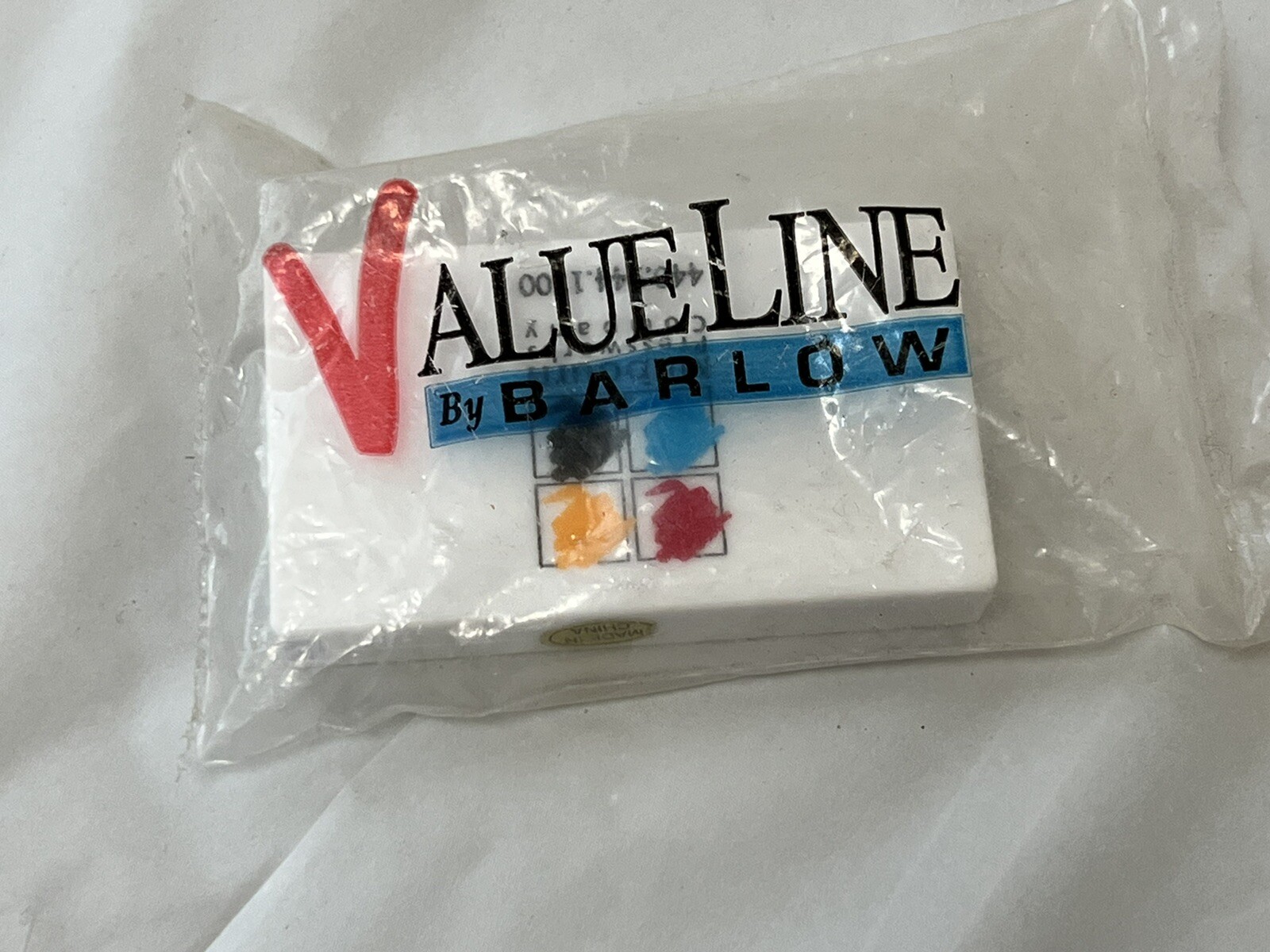 Lot of 2 – Vintage Value Line by BARLOW Pocket Advertising Tape Measure Keychain