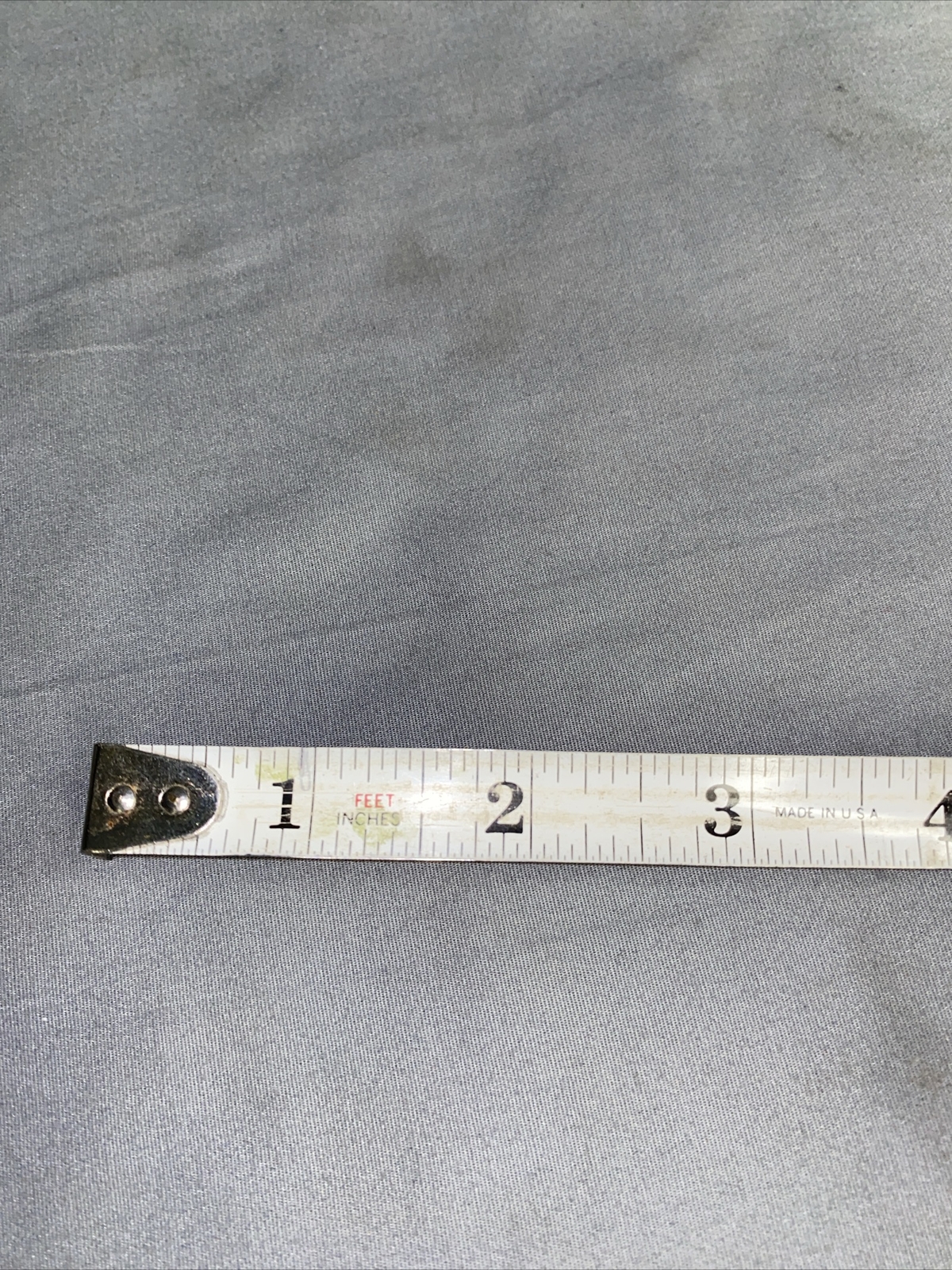 Vintage Globemaster 10 Ft White Tape Measure Tool No. 4132/D USA