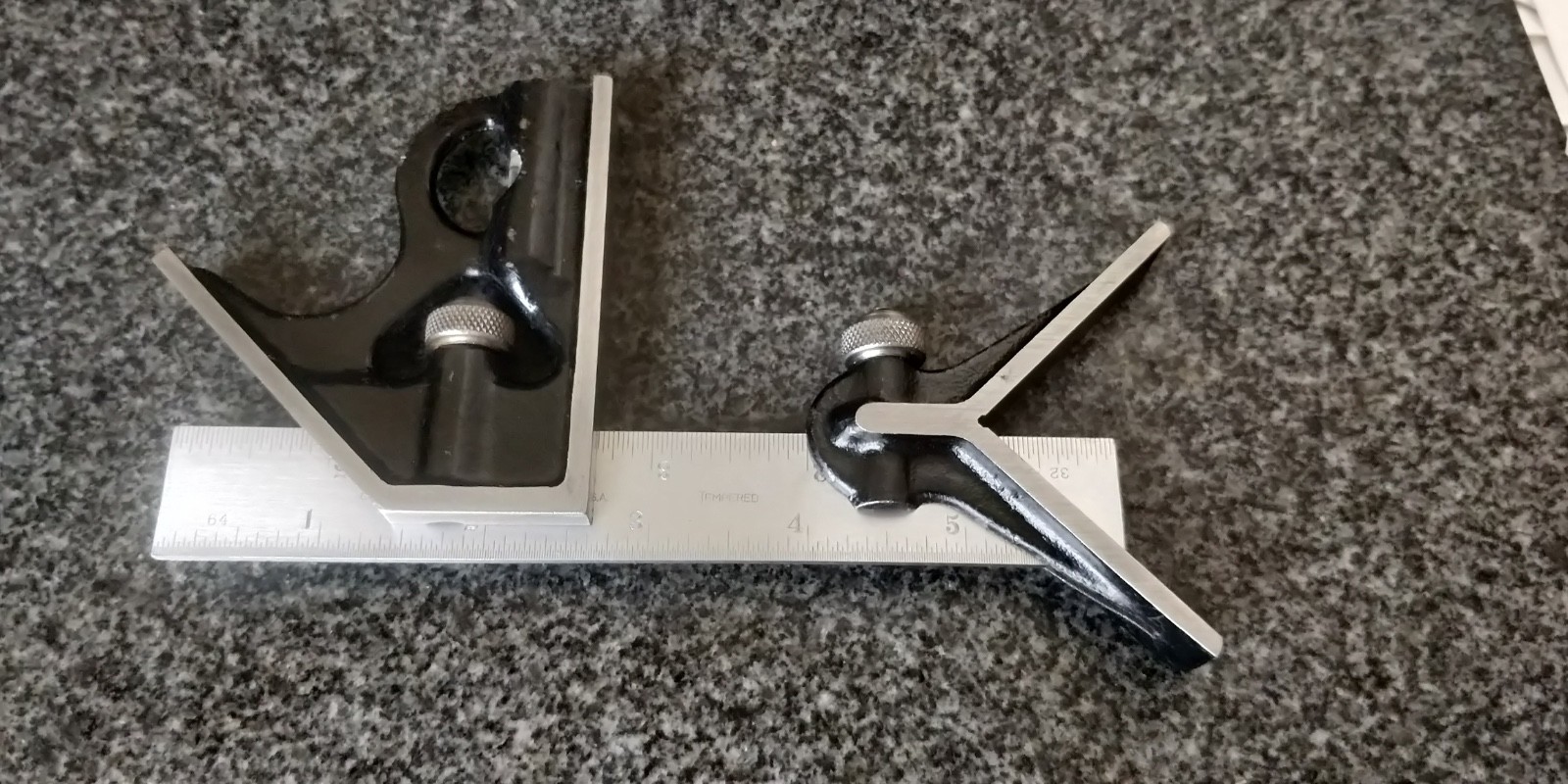 vintage CRAFTSMAN Combination Square Head Center Finder 6″