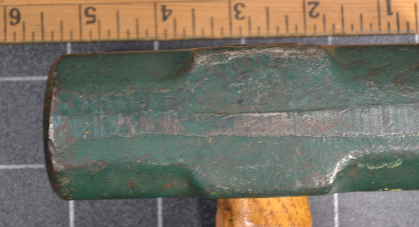 WOODINGS-VERONA-LOGAN – 4# HEAD – DOUBLE FACE ENGINEERS’ HAMMER – MARKED HANDLE