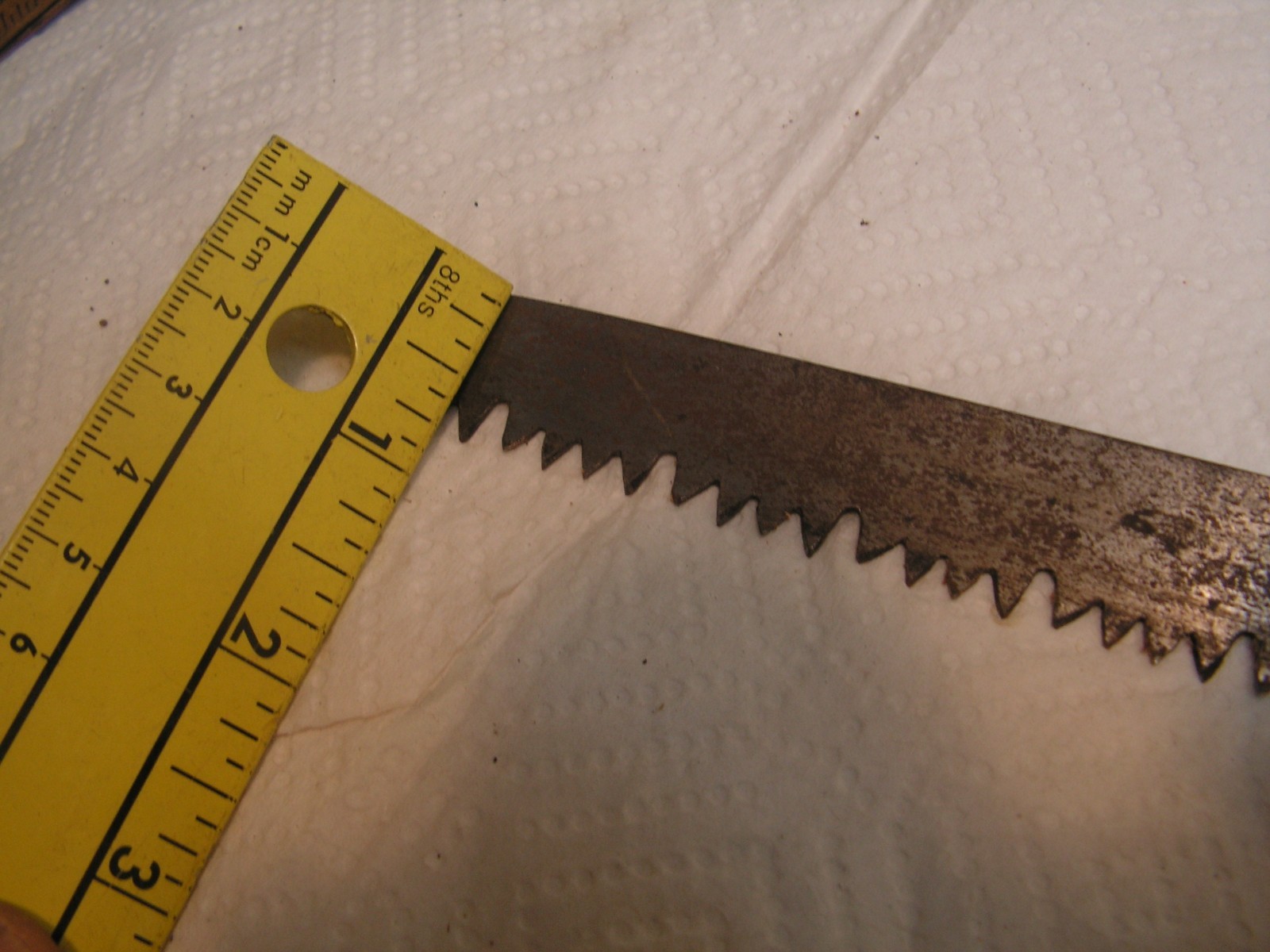 Vintage Wood Handled Folding Pruning Camping Saw. Refurbished kind of?