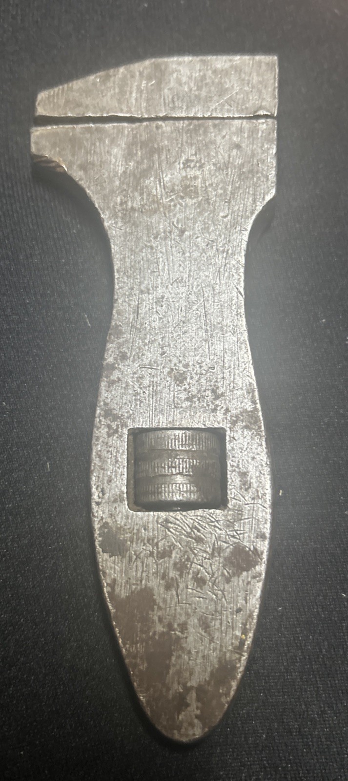 Vintage Adjustable Monkey Bicycle Wrench 6”