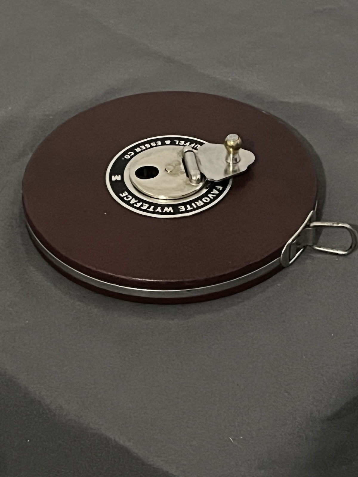 Vintage K&E Keuffel Esser Co Favorite Wyteface 50 Feet Steel Tape Measure – USA