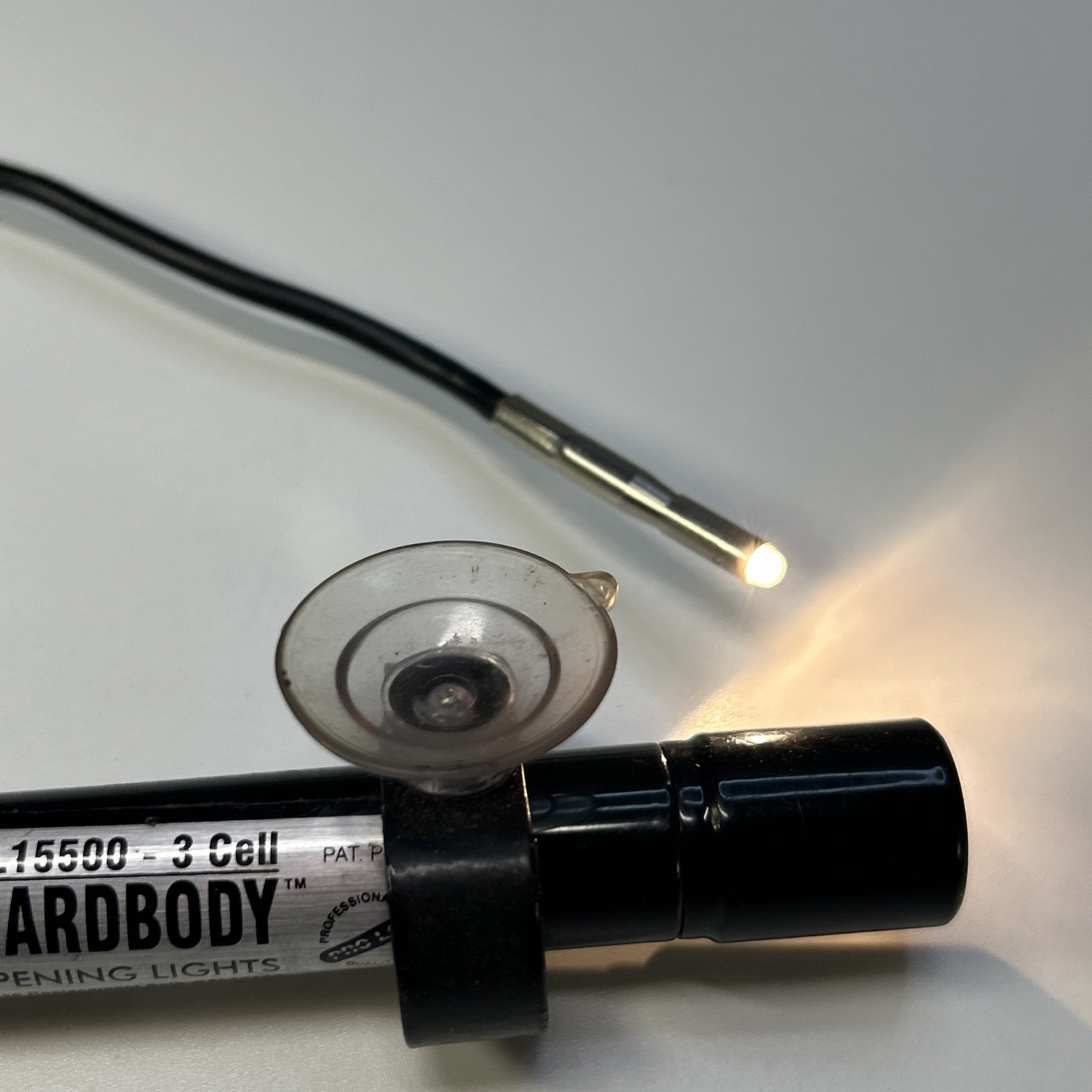 Hardbody Car Opening Light – Flexible tip Mag Lite Bulb 15500 Working!