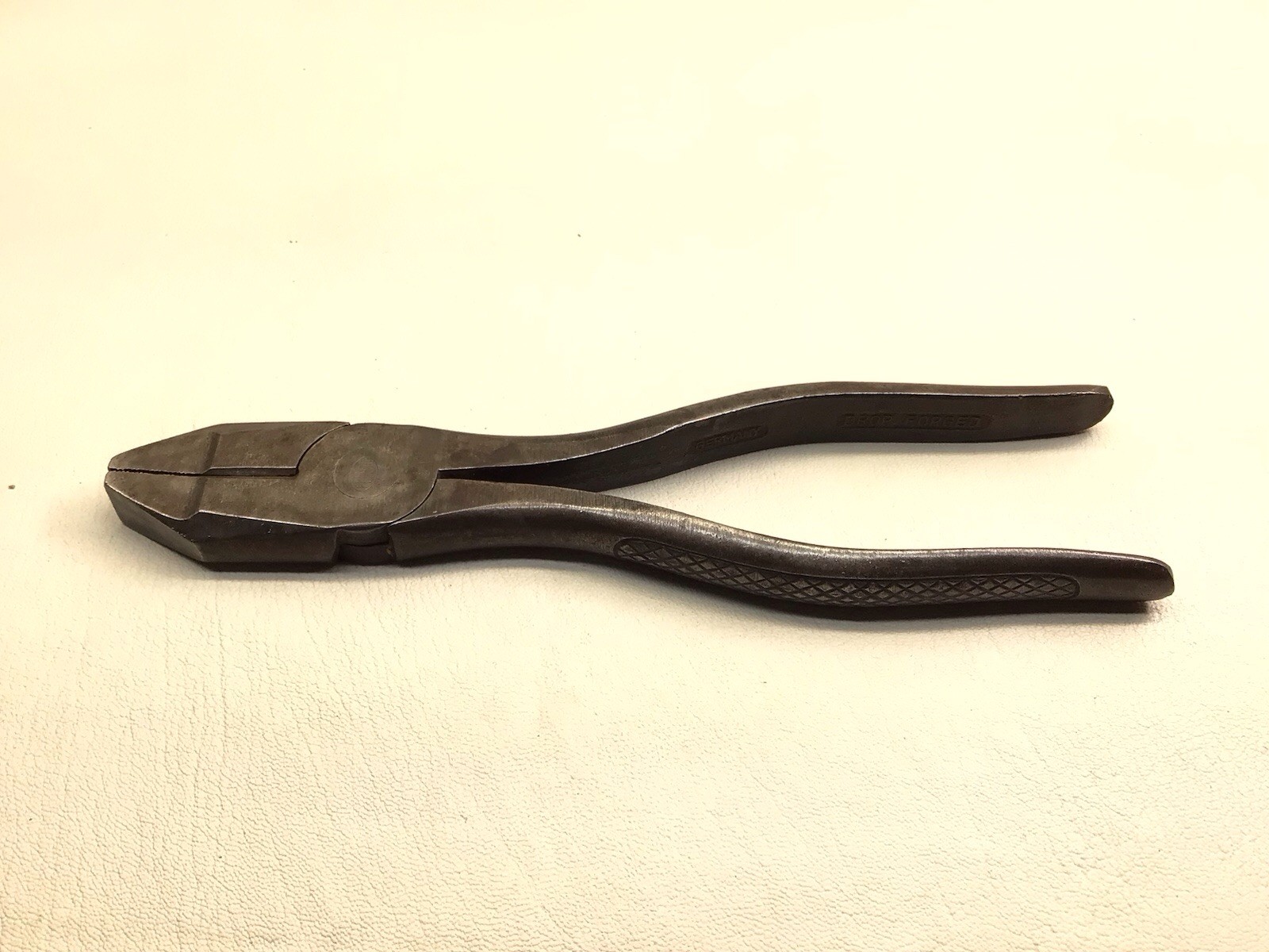 Vintage Fulton Lineman’s Pliers Heavy Duty Collectible Hand Tool Germany 7.25”