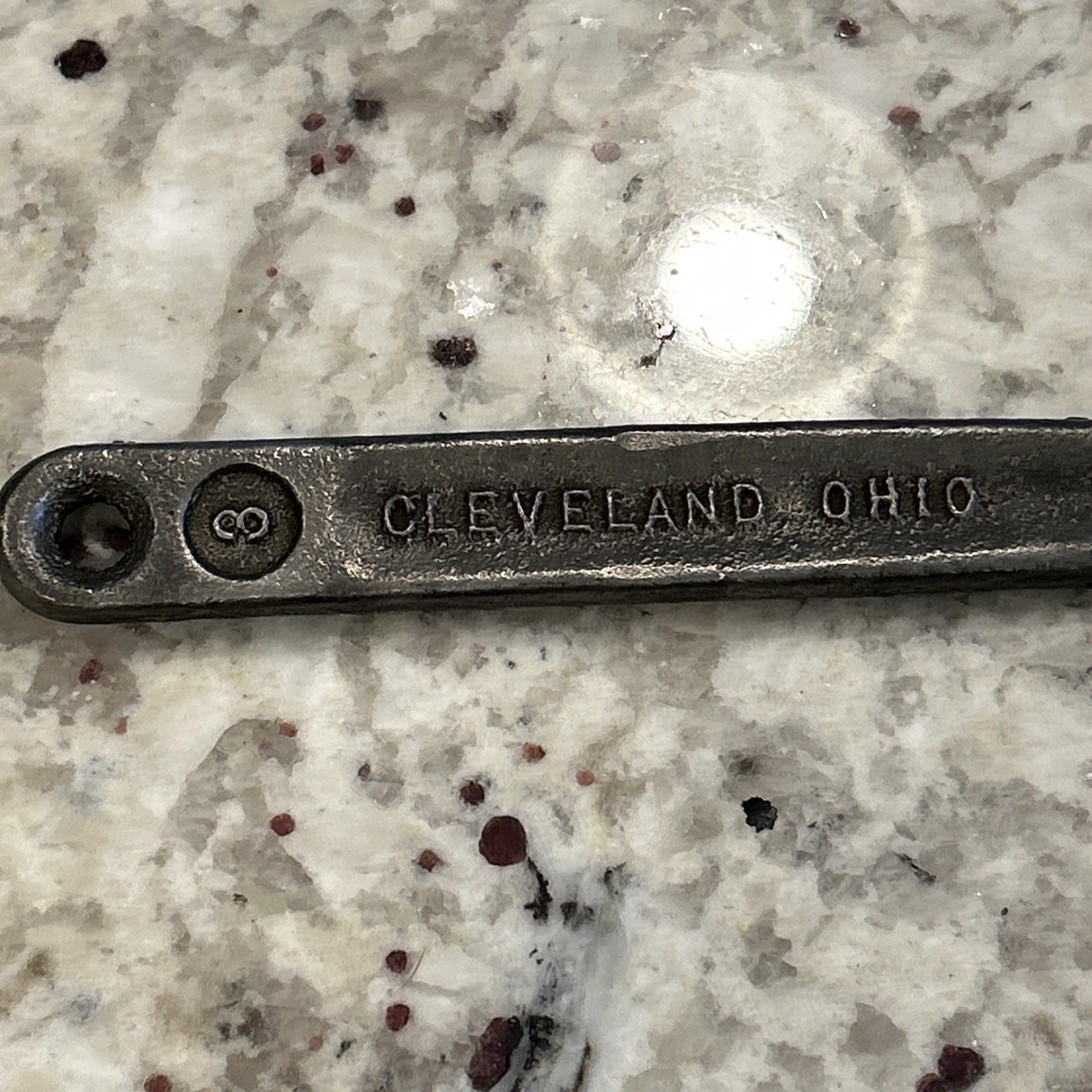 Vintage “The Lake City Malleable Co.” No 3 Cast Iron Smelting Ladle Cleveland OH