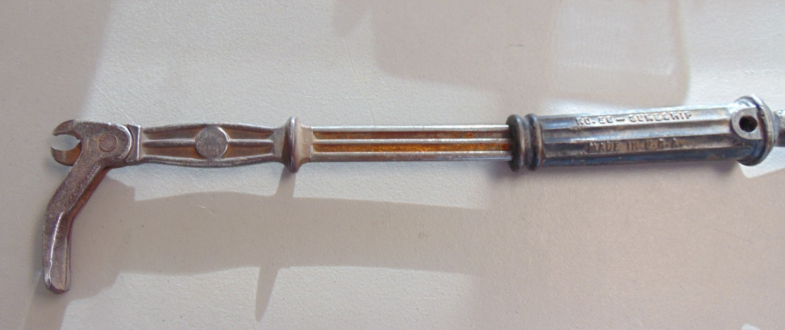 Vintage BRIDGEPORT Hardware No. 56 SUREGRIP Nail Puller USA – FREE SHIPPING