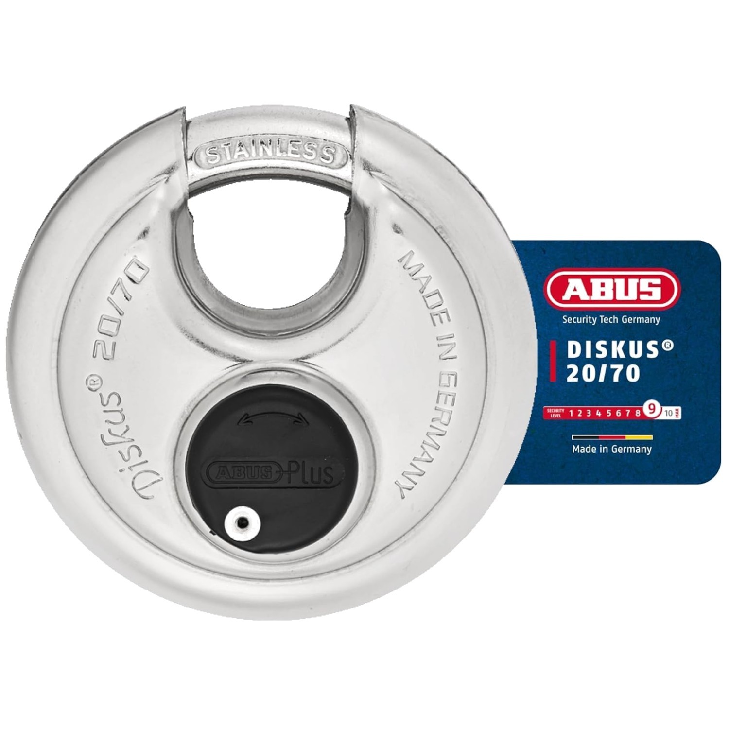 Cut Resistant Stainless Steel Padlock – Strong Security