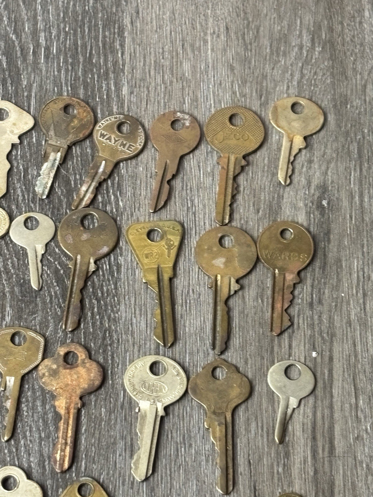 Lot Of 75 Vintage Keys Various Makes/ Types