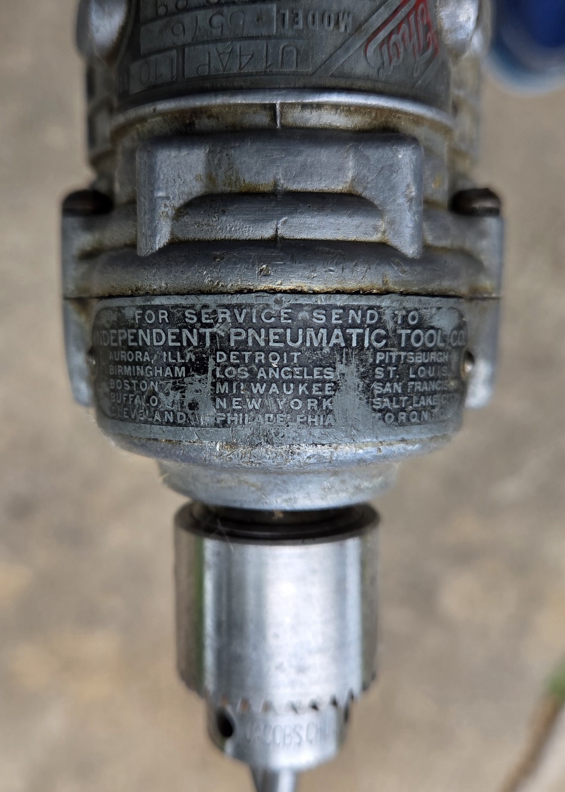 U1 Thor Vintage Electric Drill, Model #5576 1/4″ Chuck w/ Key, Working Condition