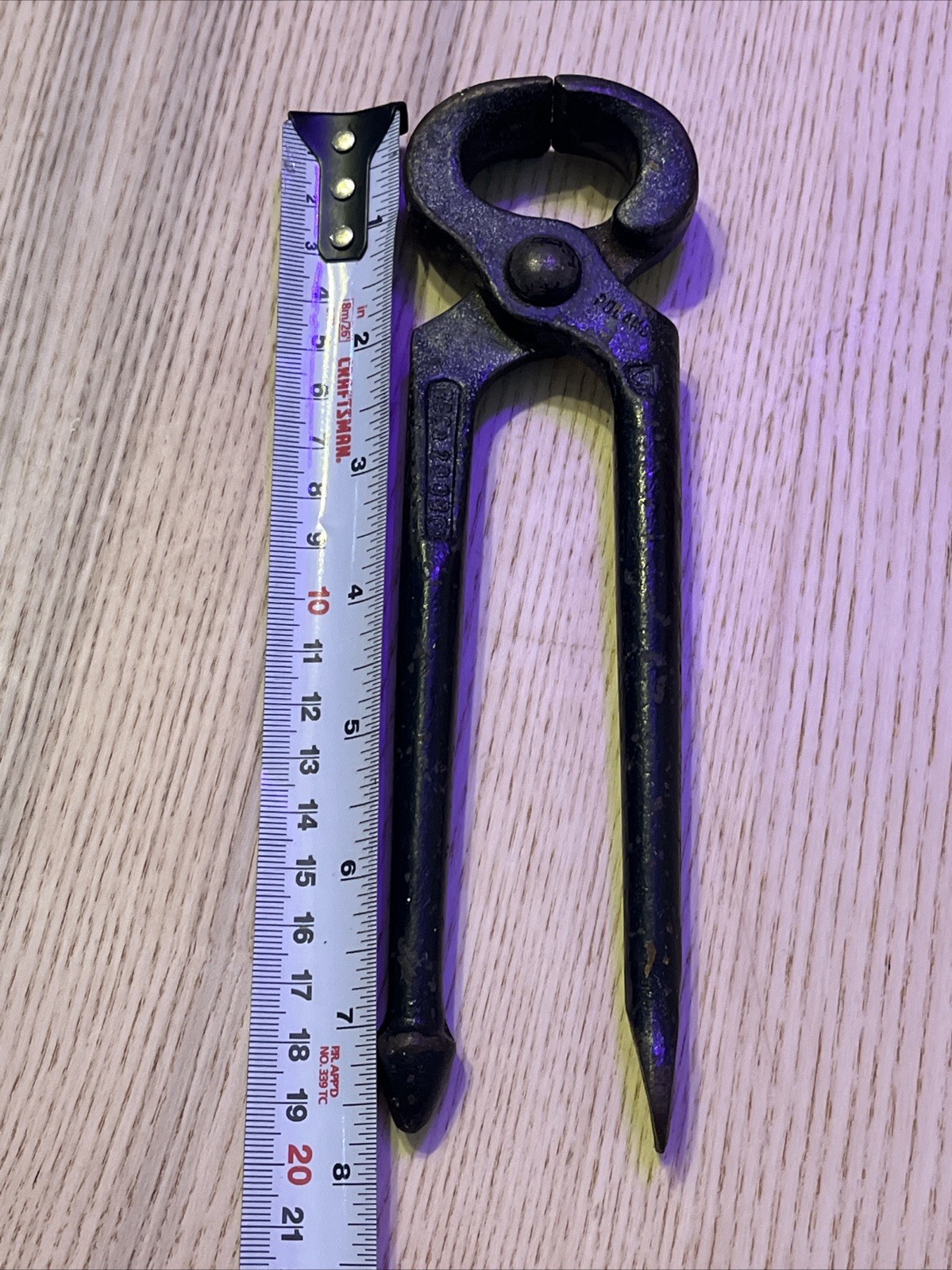 ATQ.1920’s, 7.75”, TEMCO- 808, Carpenter Pincer/Multi Tool,RSCa200B,Md.In Poland