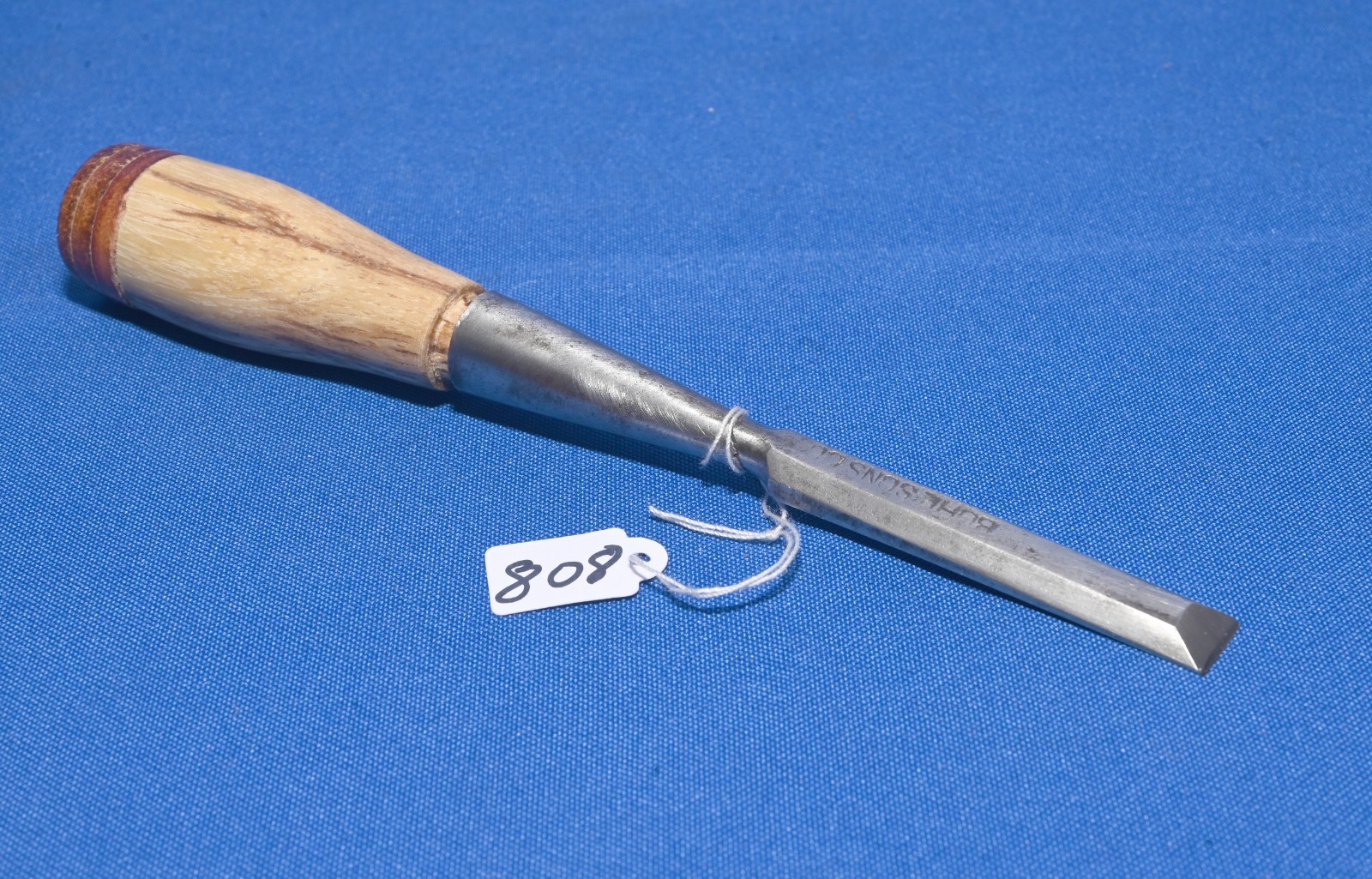 808 Razor Sharp Buhlshons Co 1/2″ Bevel Edge Socket Chisel