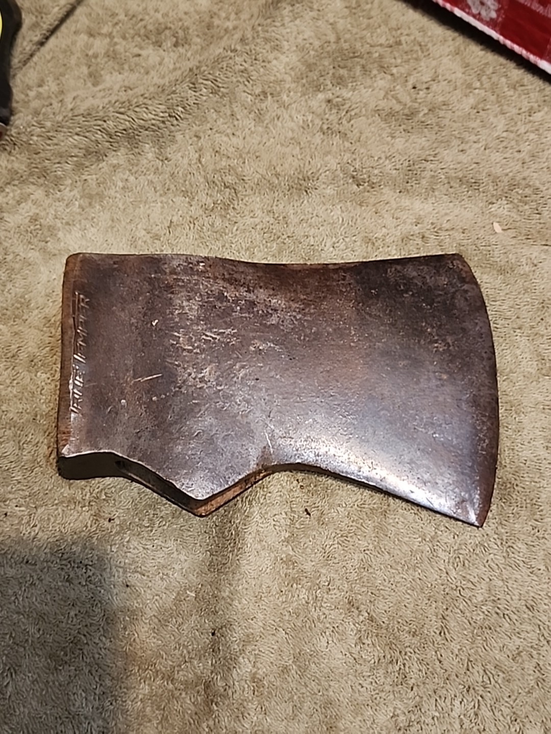 Vintage True-Temper AMERICANAX Jersey Pattern Axe Head Glass port 4 Lbs