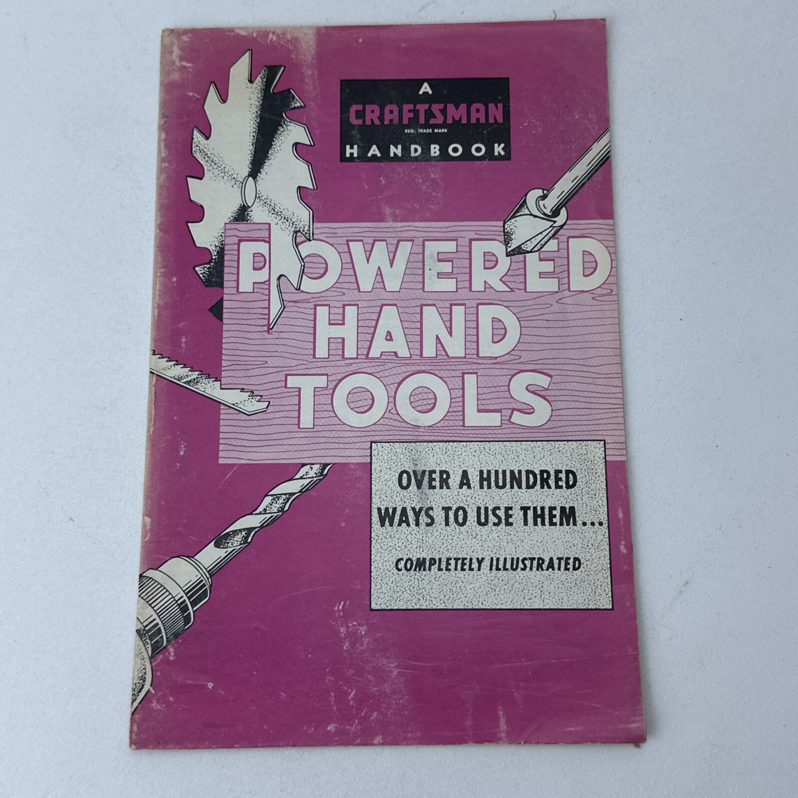 Vintage 1960 Sears Craftsman Powered Hand Tools Handbook Illustrated 19 Pages