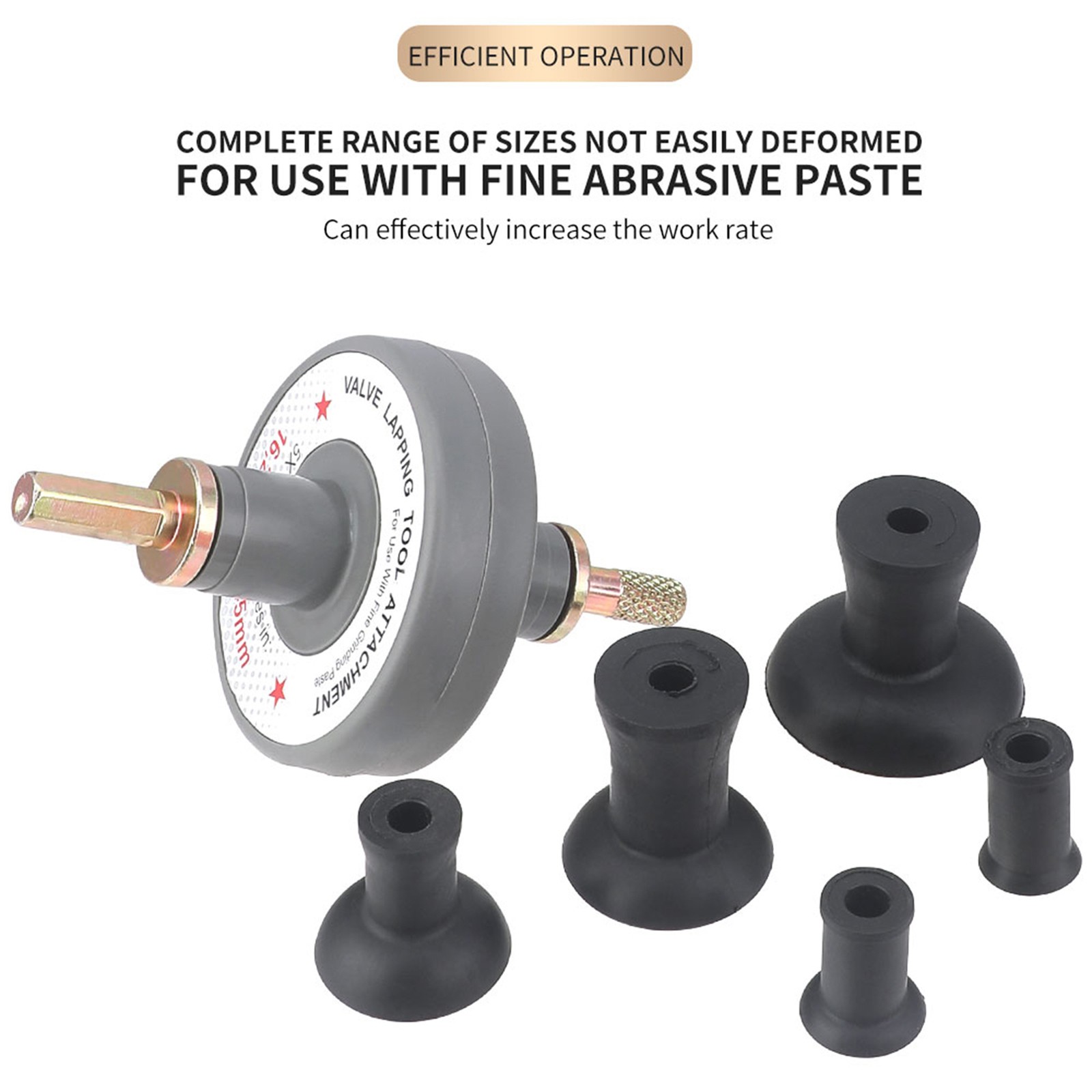 Valve Lapping Tool Kit Valve Lapping Attachment Tool For Drill Small Engin TAMN