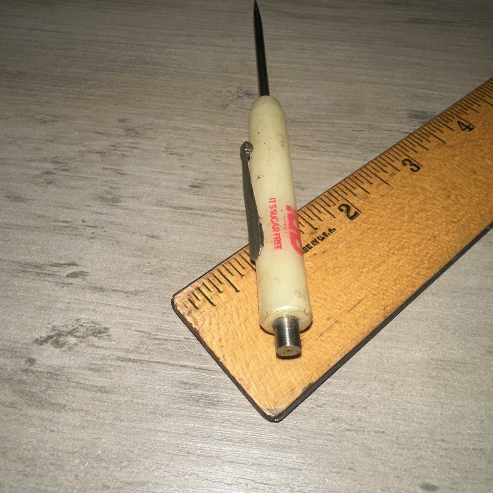 Vintage Coke Mini Flathead Screwdriver Pocket Clip Magnet Top. Tab Sugar Free