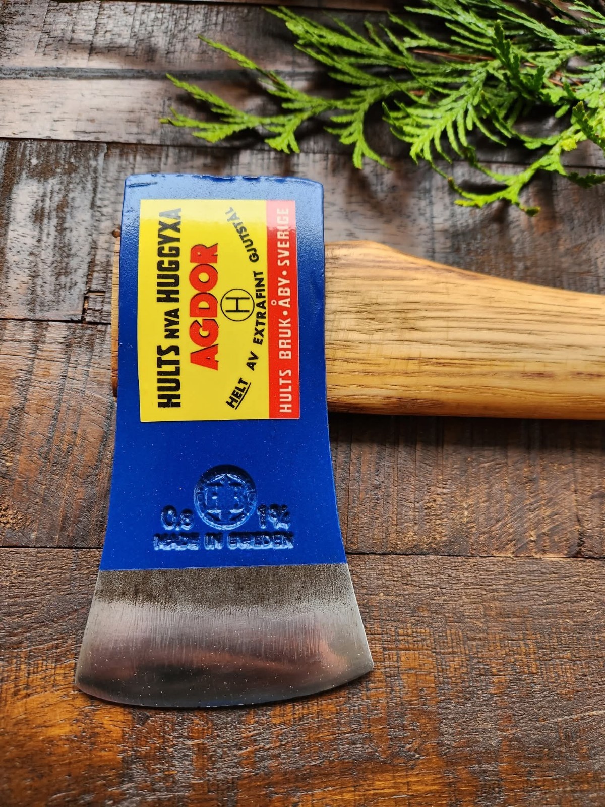 Vintage Original Swedish Hults Bruk AGDOR Hatchet Fully Restored