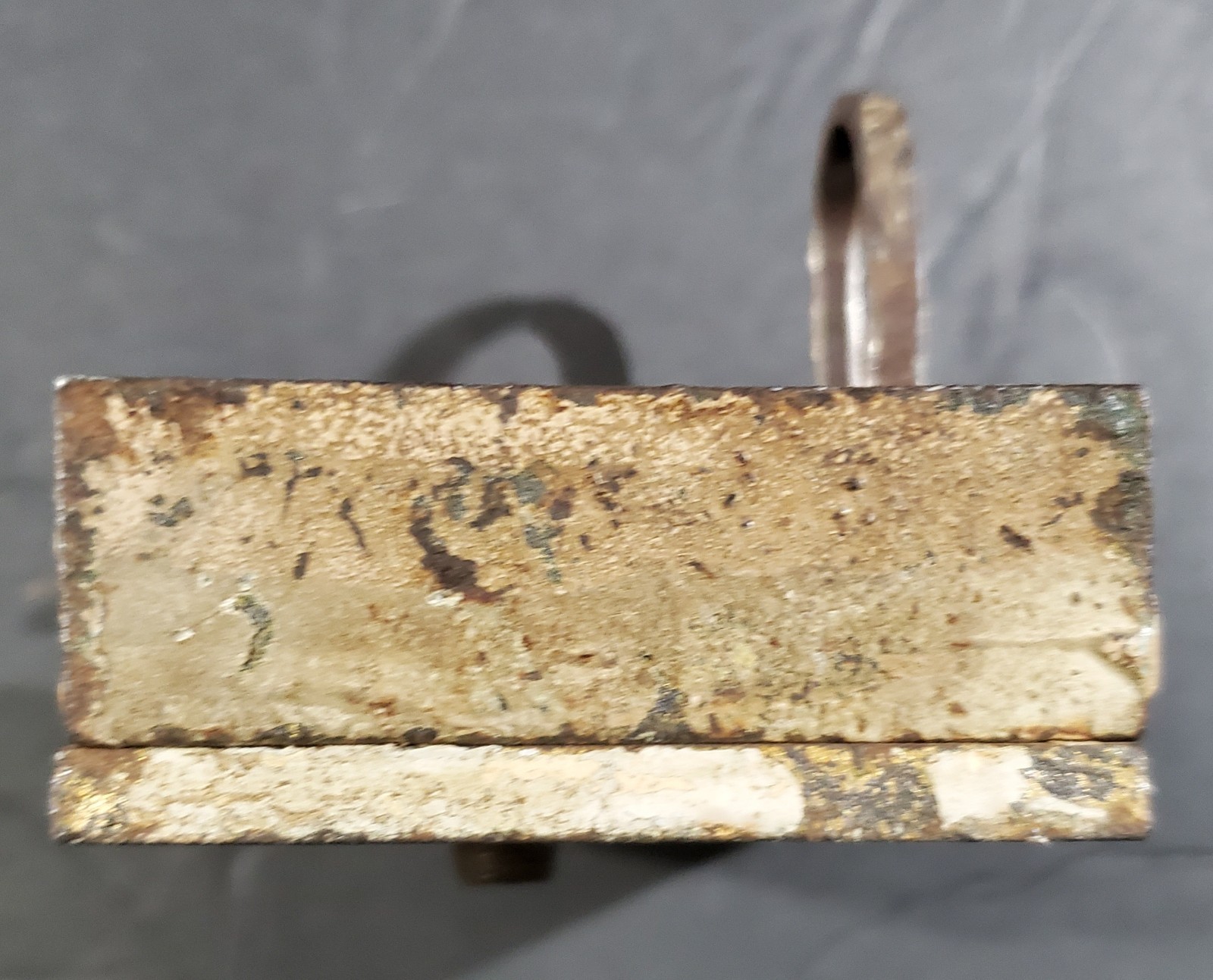 Vintage FOX Police Lock Cast Iron Used