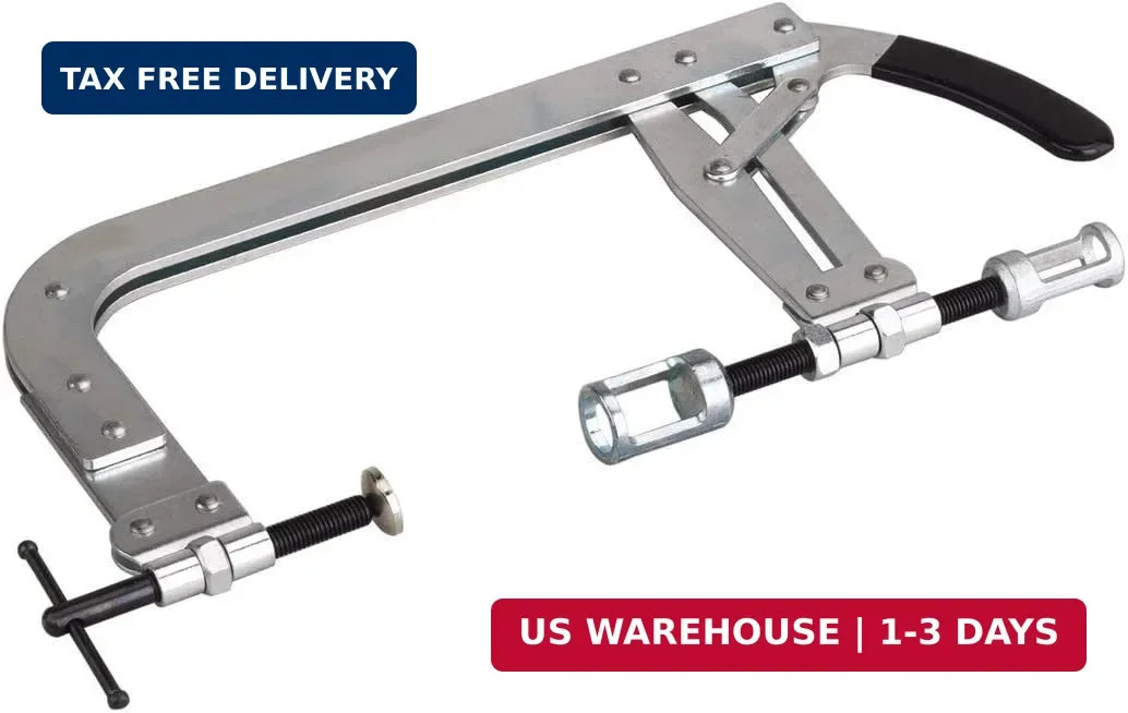 OTC 4572 Large Valve Spring Compressor – Includes Two Adapters to Fit Spring Ret