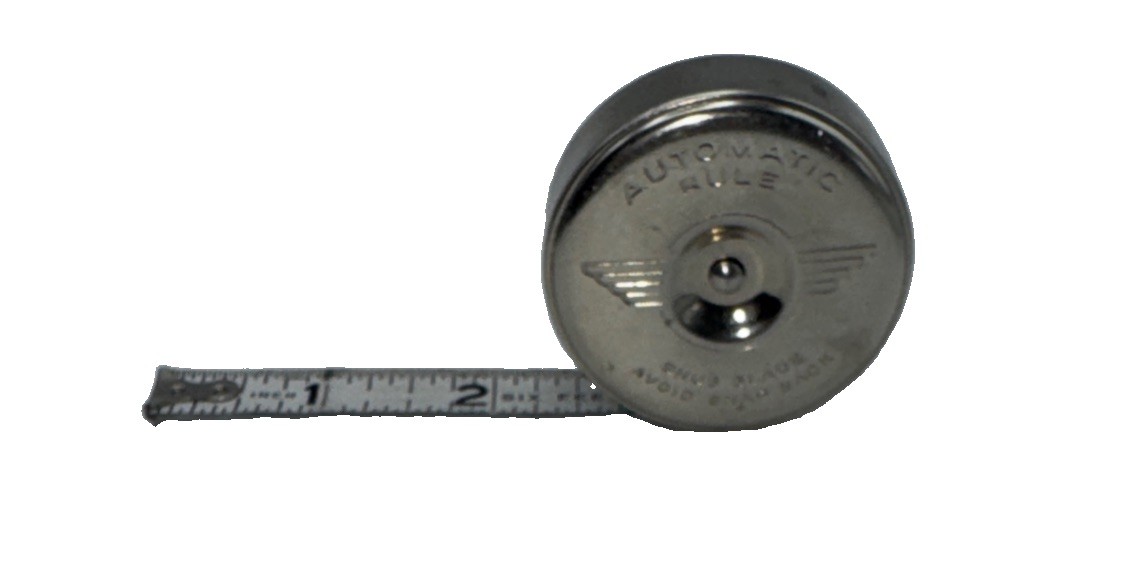 VINTAGE STANLEY TAPE MEASURE 6 FT NO. H1260 – PUSH/PULL, 1950s