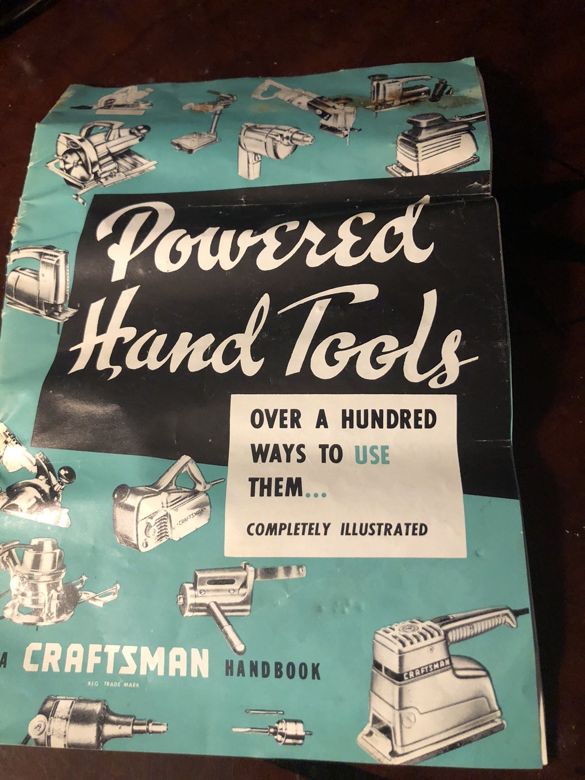 1959 Powered Hand Tools Craftsman Booklet 16 Pages