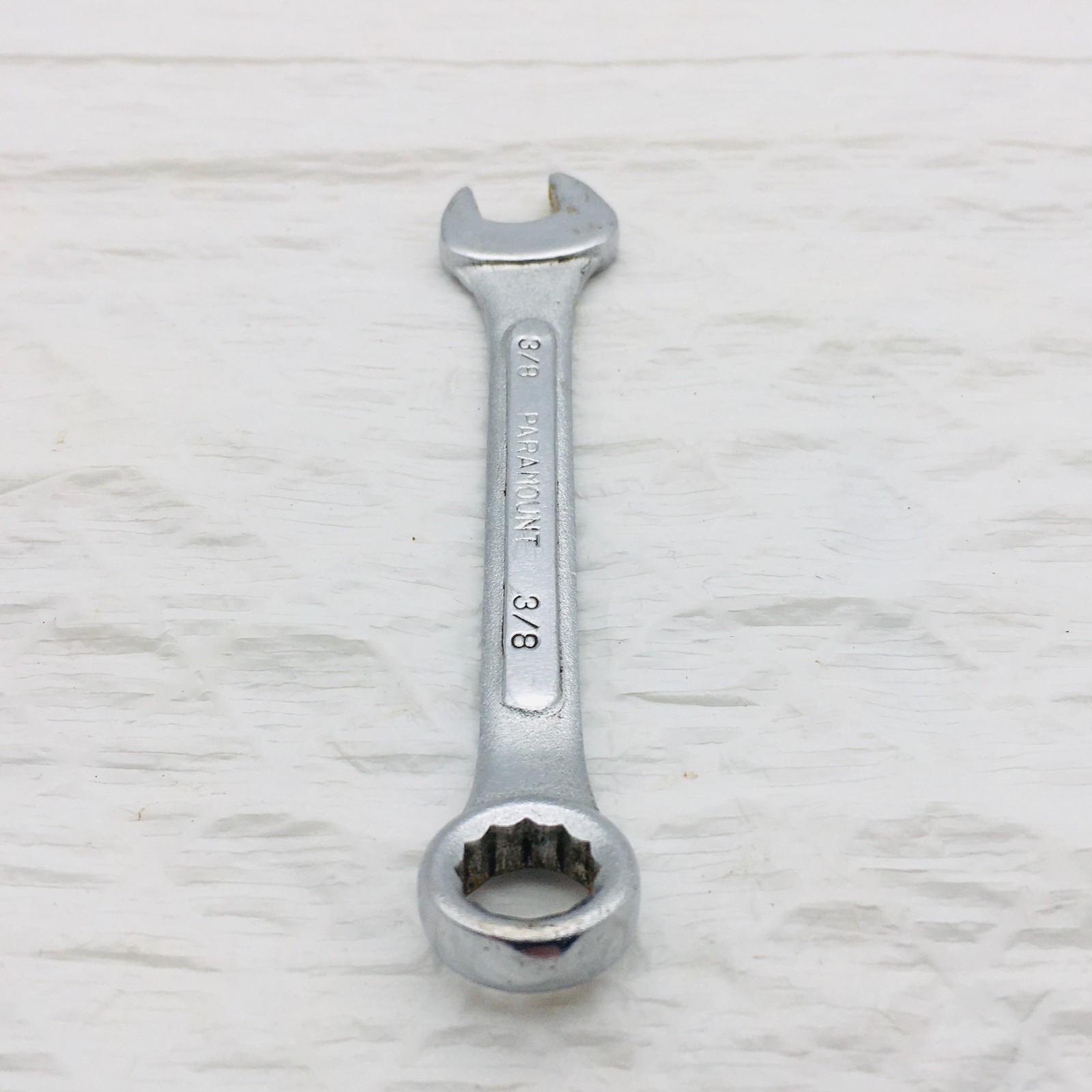 Paramount 3/8″ 12-Point Combination Wrench Forged Alloy Steel 4.5″ in Length
