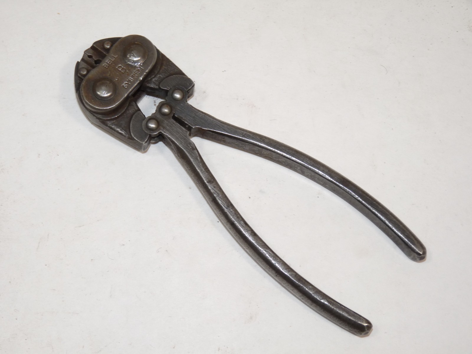 Vintage Bell System B Crimper Crimp Hand Tool HKP Inc. Telephone Line Tool