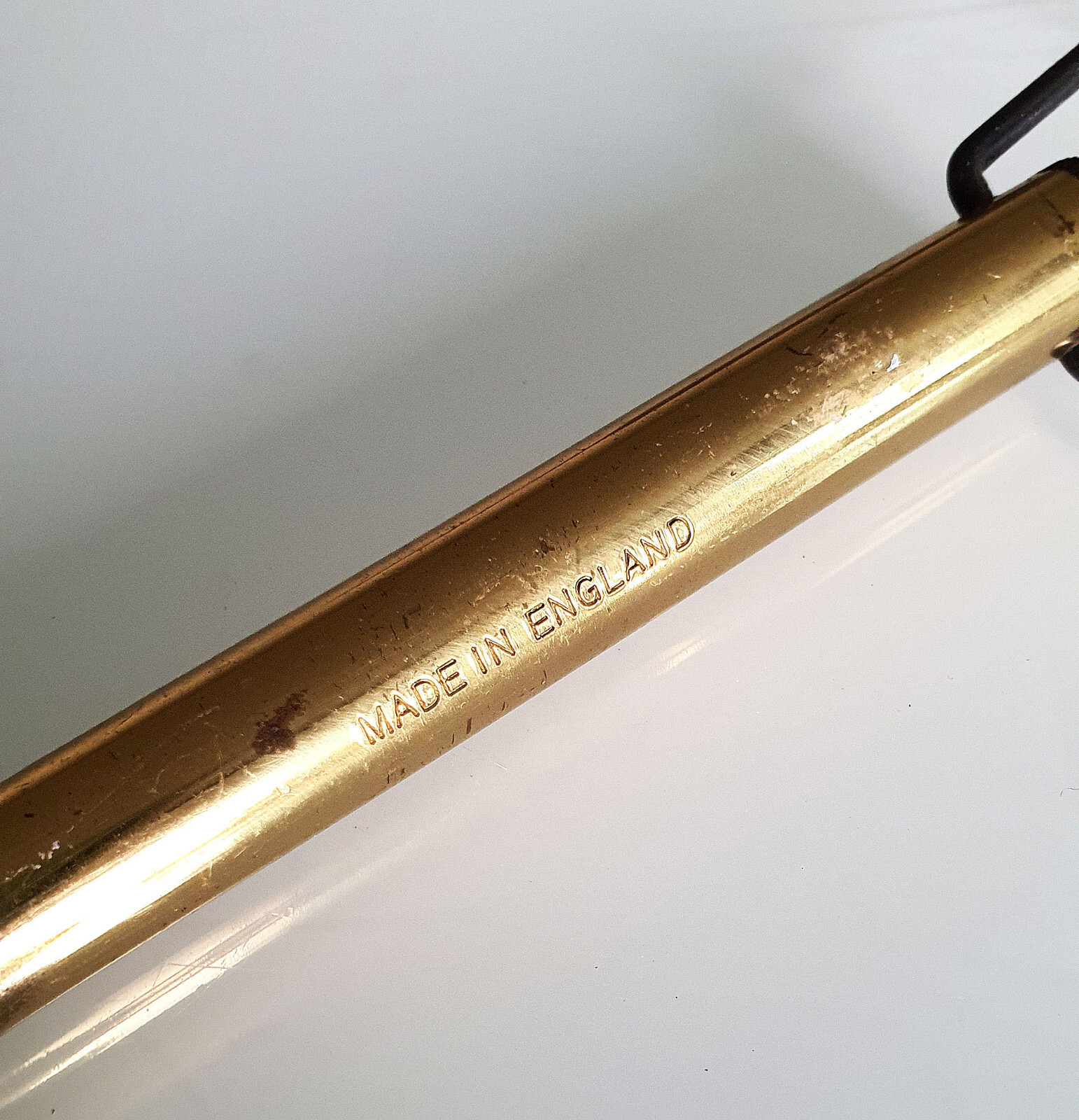 Vintage SALTER Brass Spring & Hook Balance Weighing Scales 0-1000 Grams 1kg