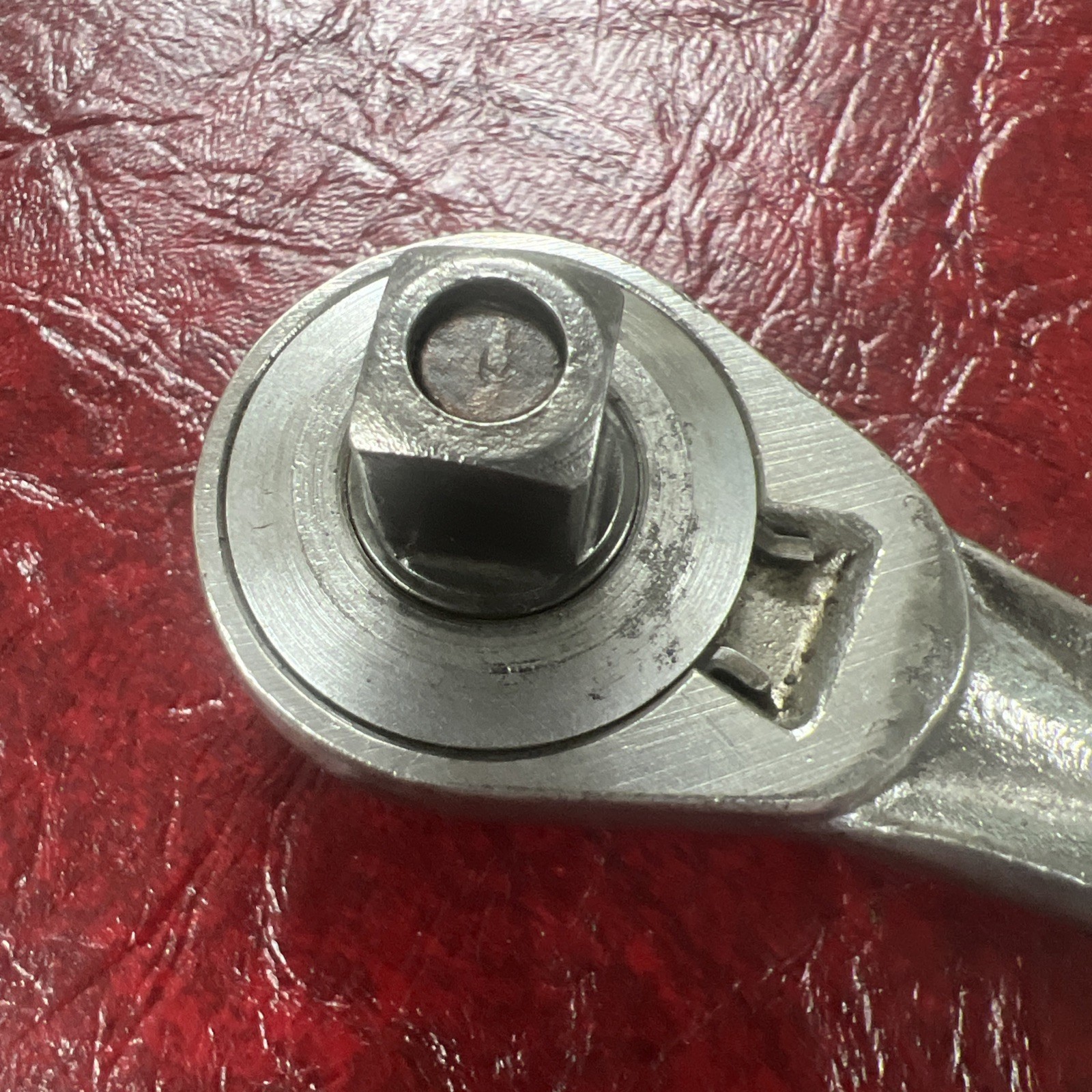 VINTAGE CRAFTSMAN 1/2” Drive RATCHET -V- 44975 MECHANIC FARM With Oil Port USA