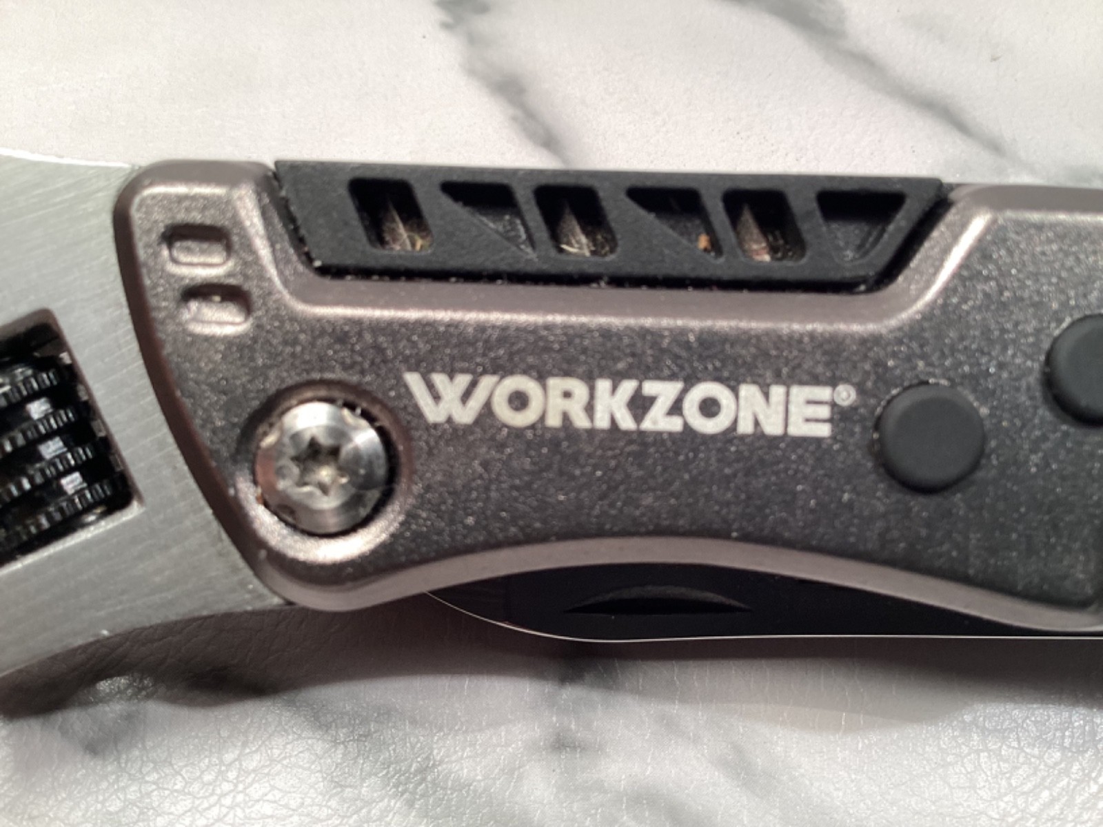 Workzone Multi Tool NEW 6 in. Stainless Screwdriver Opener Knife Camping Tool