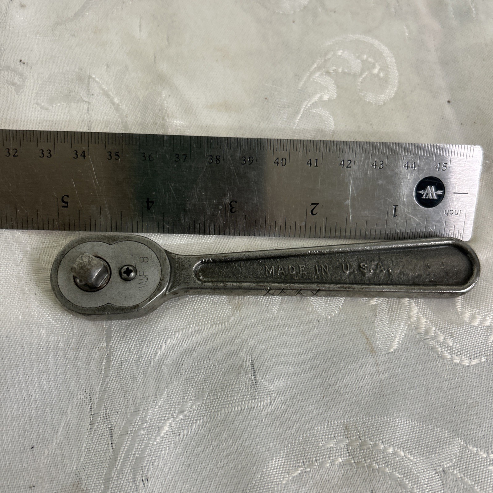 Vintage PLUMB 9/32” Drive Ratchet Wf-8 Made in the USA