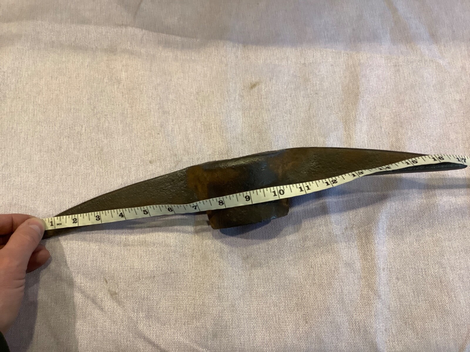 VTG Forged Pick Axe Head Tool Measure 17” Mining Tool Double Head Sided- Hubbard