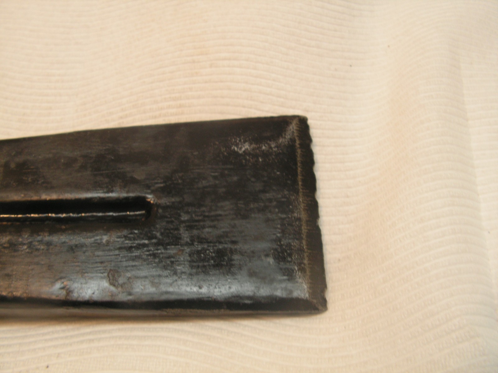 2 X STEEL WOOD SPLITTING WEDGE 5lbs 14oz & 4# 4oz Relief Grooves Vintage Mexico