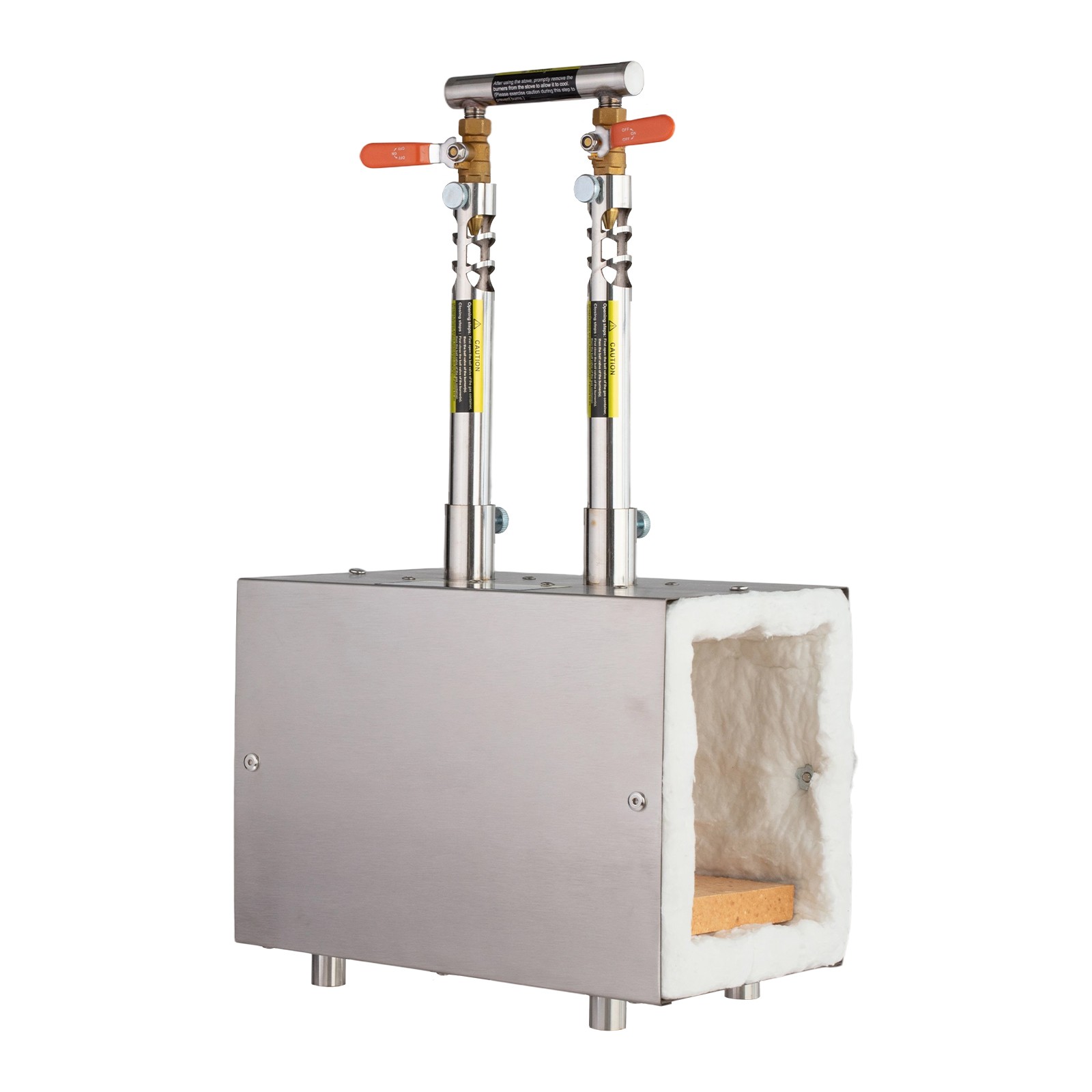 Uimoso Portable Propane Forge with 2 Burners for Metalworking,2600℉Heat Capacity