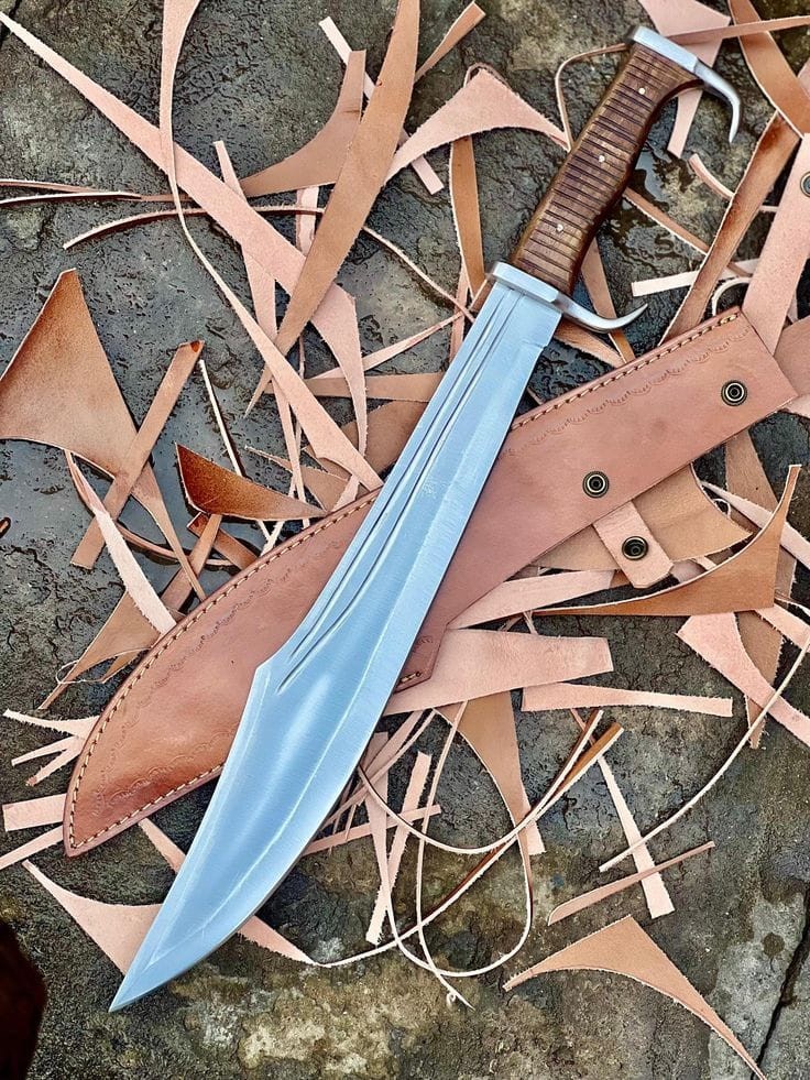 Handmade Functional Full Tang Sharpened Machete | High Carbon Steel Blade