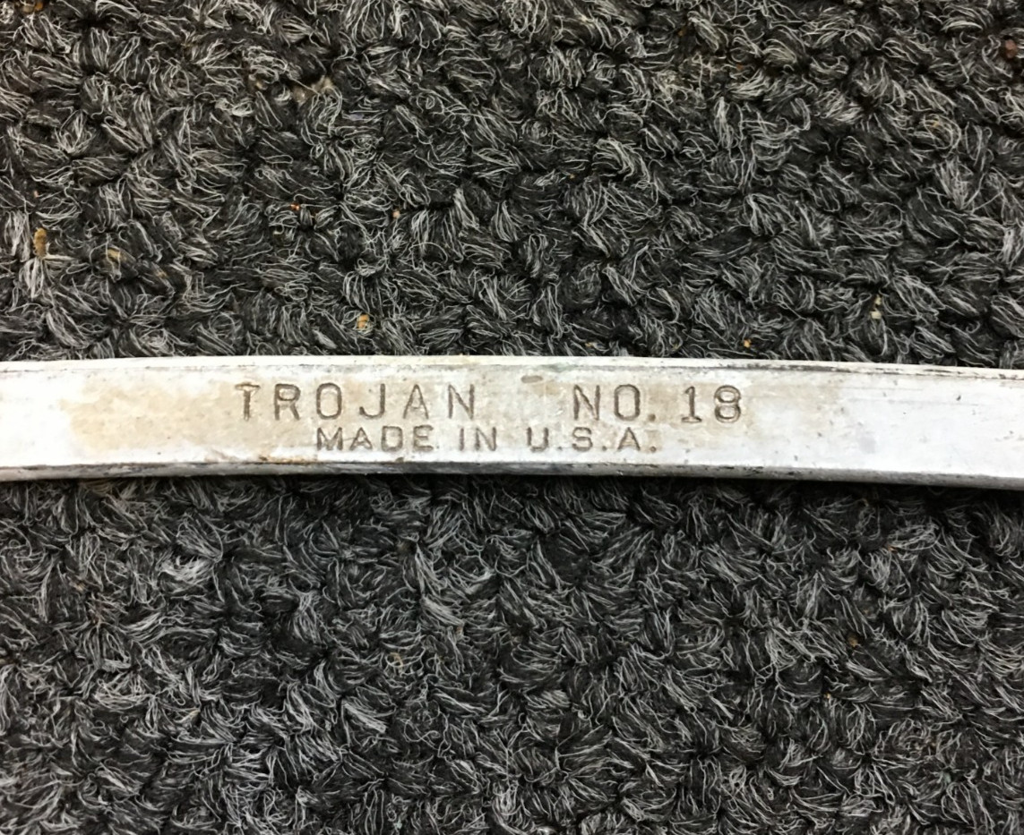 TROJAN, Coping Saw No.18 for Jewelers Or Woodwork, Wooden Handle, VINTAGE, USA