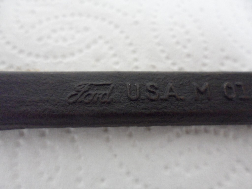 Vintage Ford U.S.A. M01A-17017 B Spark Plug/Head Bolt Wrench Ford Tractor