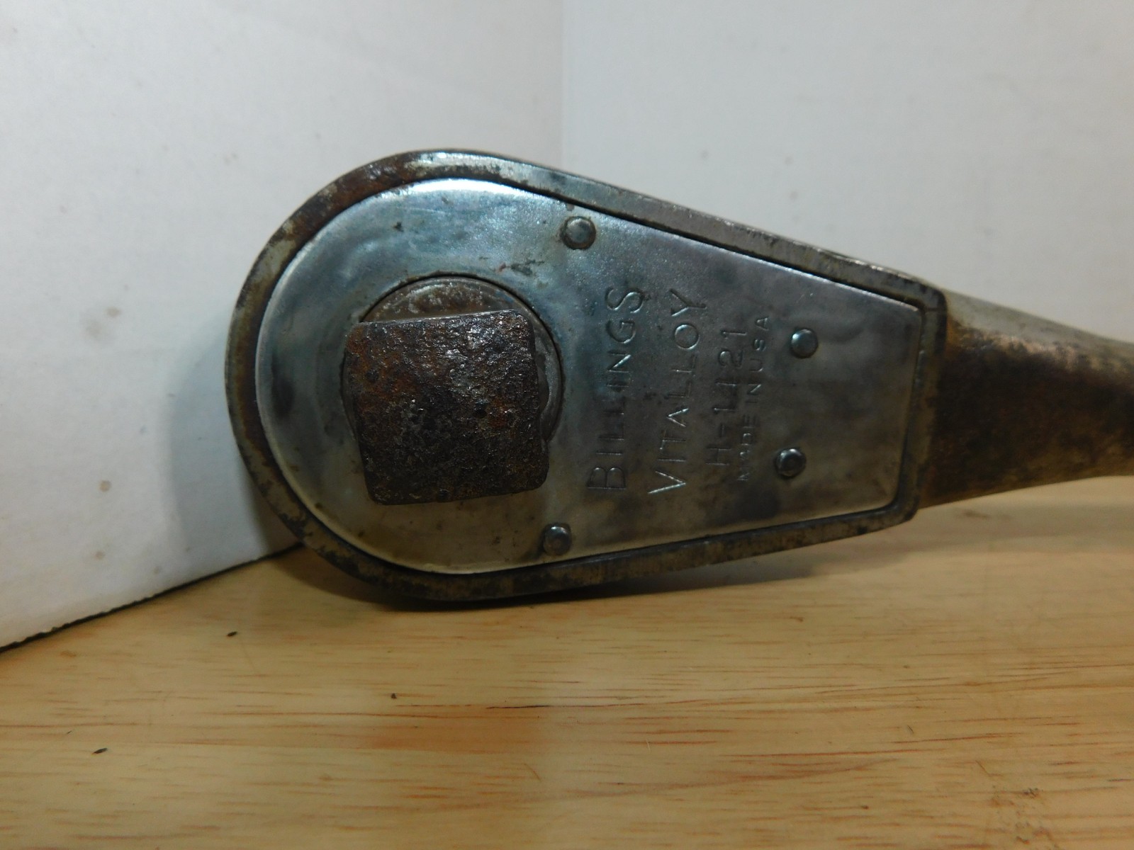 Vintage 22″ BILLINGS VITALLOY H-1421 3/4″ in., Ratchet, 3/19