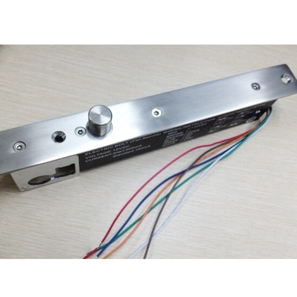 Magnetic sensor key open delay 12V power-off Fail Secure Electric bolt lock