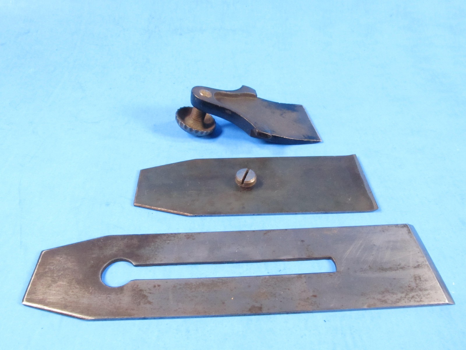 Stanley Rule & Level No 113 solid side wheel circular wood plane