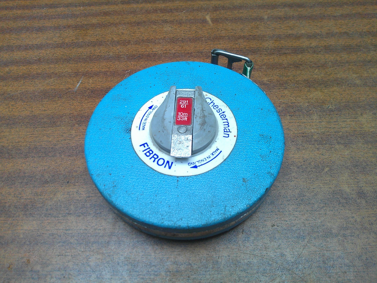 1 -Vintage Rabone Chesterman Fibron 291/61 Tape Measure 10m/33FT Made in England