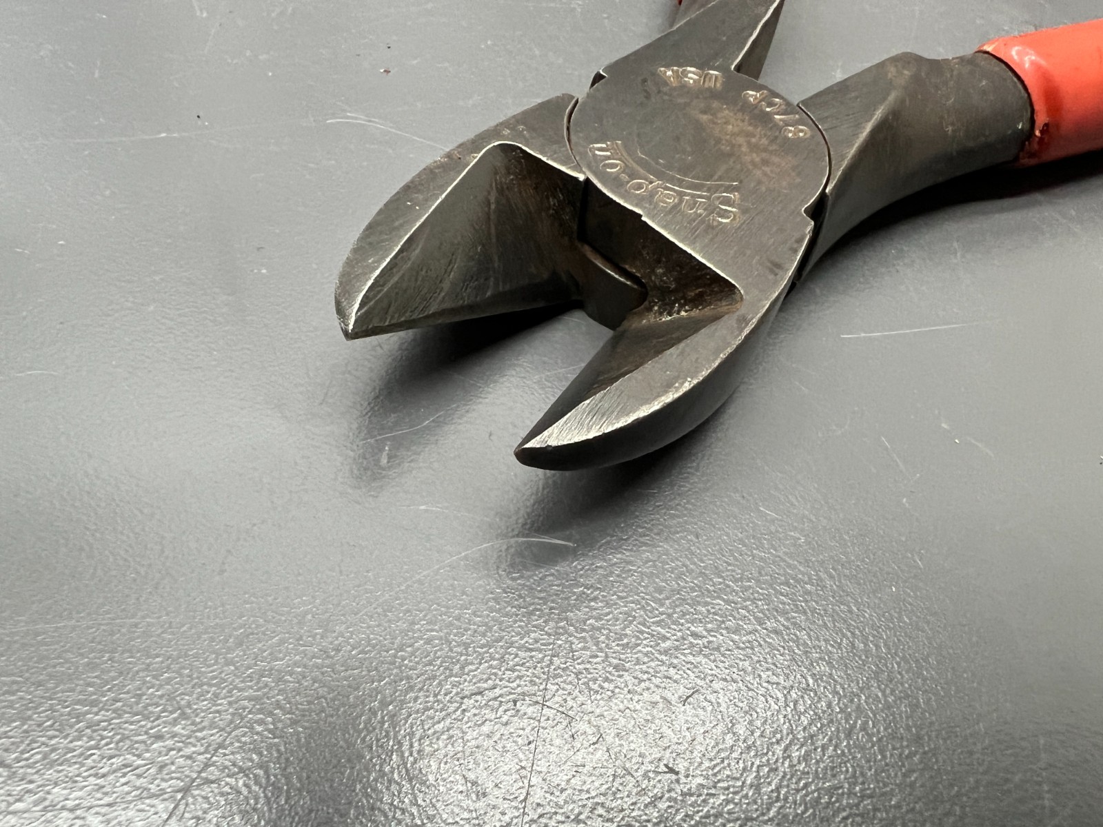 (l) SNAP ON TOOLS 87CP 7″ DIAGONAL CUTTING PLIERS – VGC – MADE IN USA