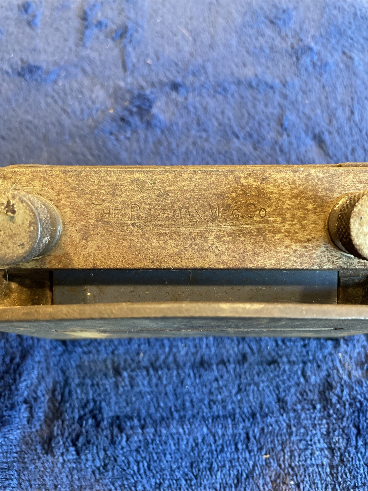 Rare Dikeman Mfg Co Norfolk Cabinet Scraper Plane
