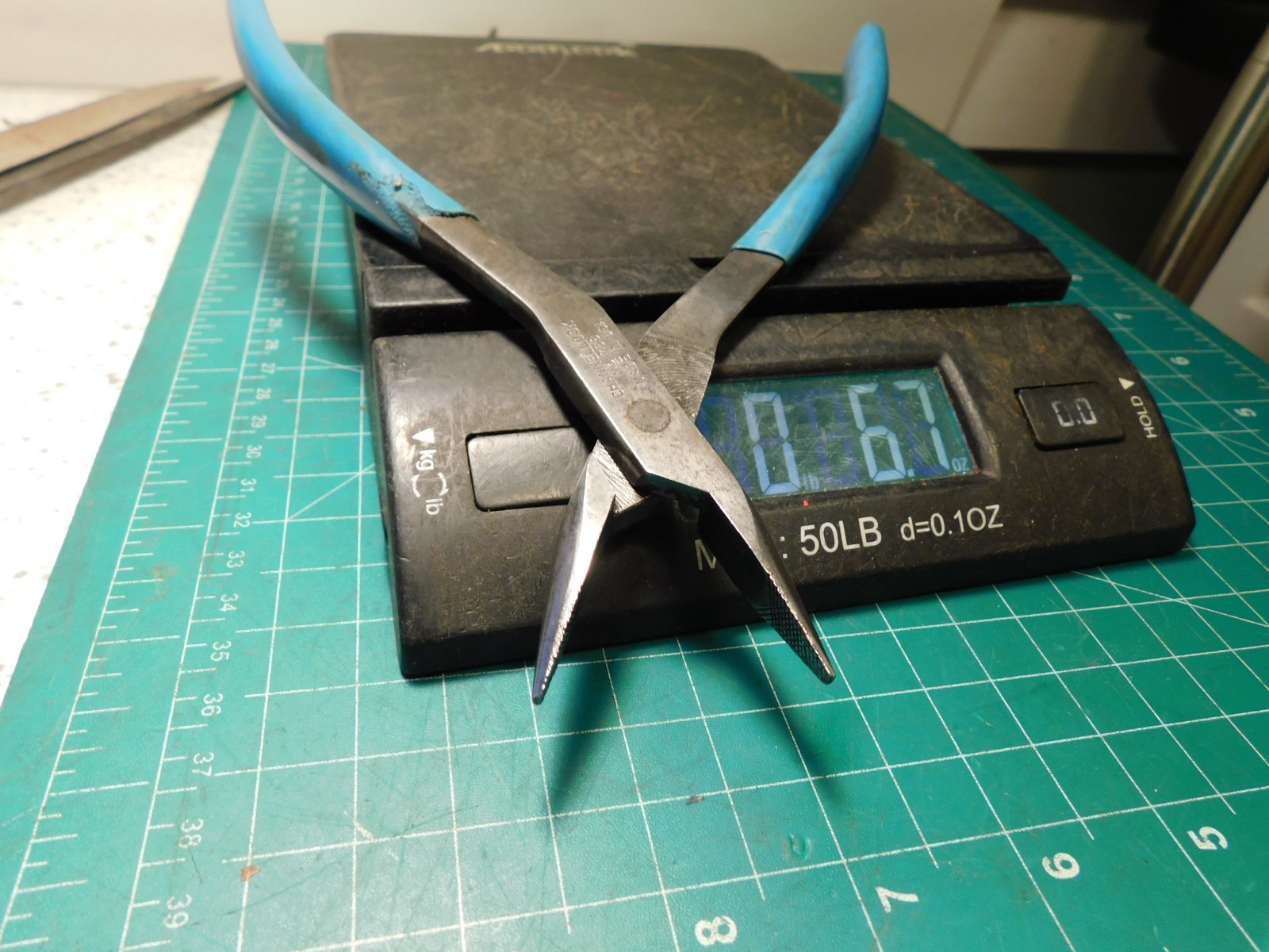 VINTAGE CHANNELLOCK NO. 738- 8″ LONG REACH NEEDLE NOSE PLIERS USA