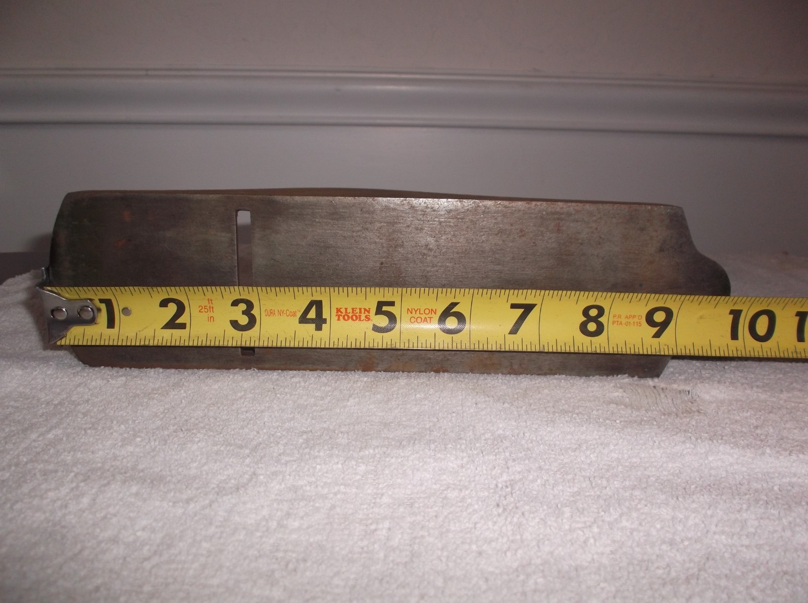 Vintage Wood Plane 10” Maker Unknown? maybe Stanley, Bailey, Corsair?? $0 SHIPG
