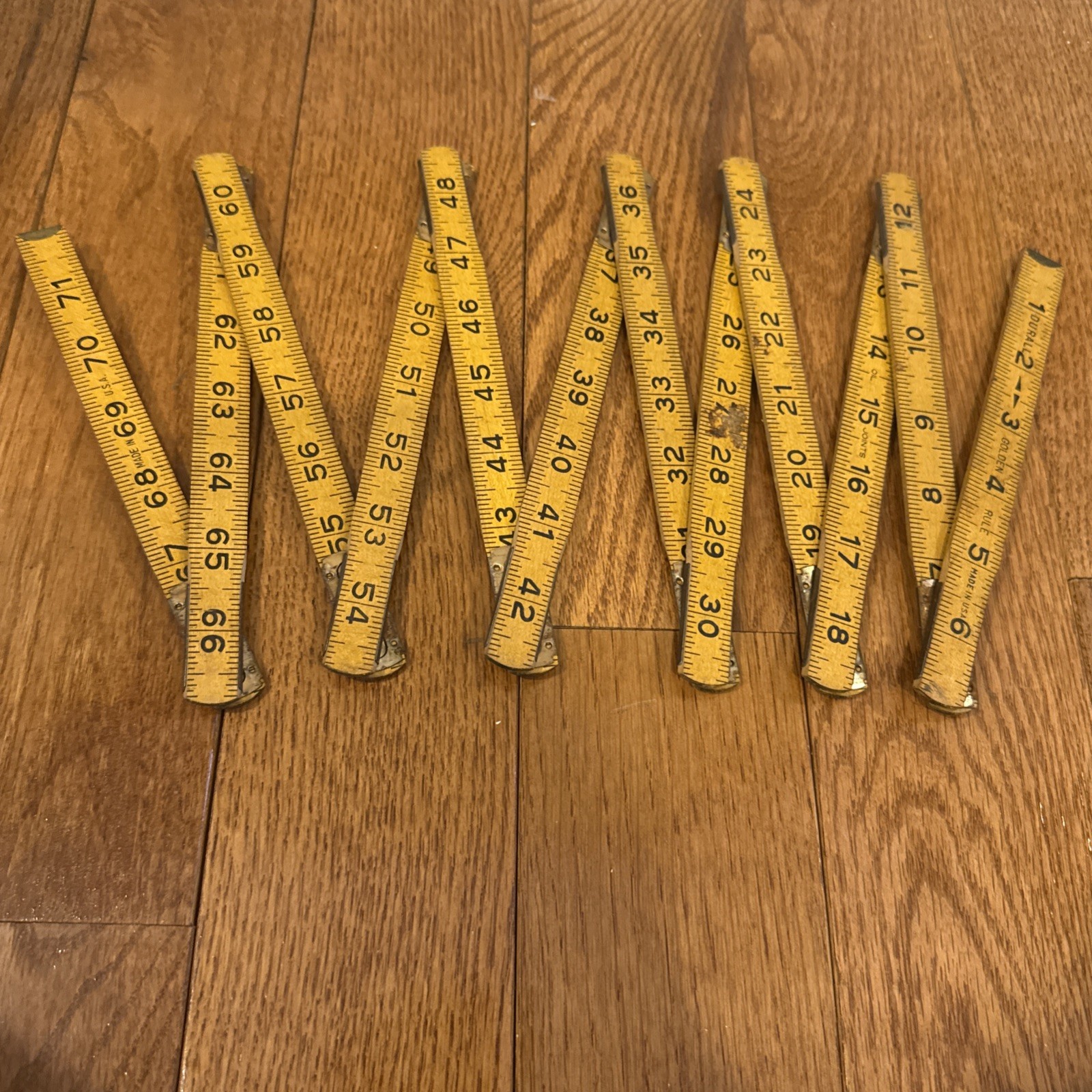 Durall Wooden Folding 2 Yard Stick (7.5″ When Folded)