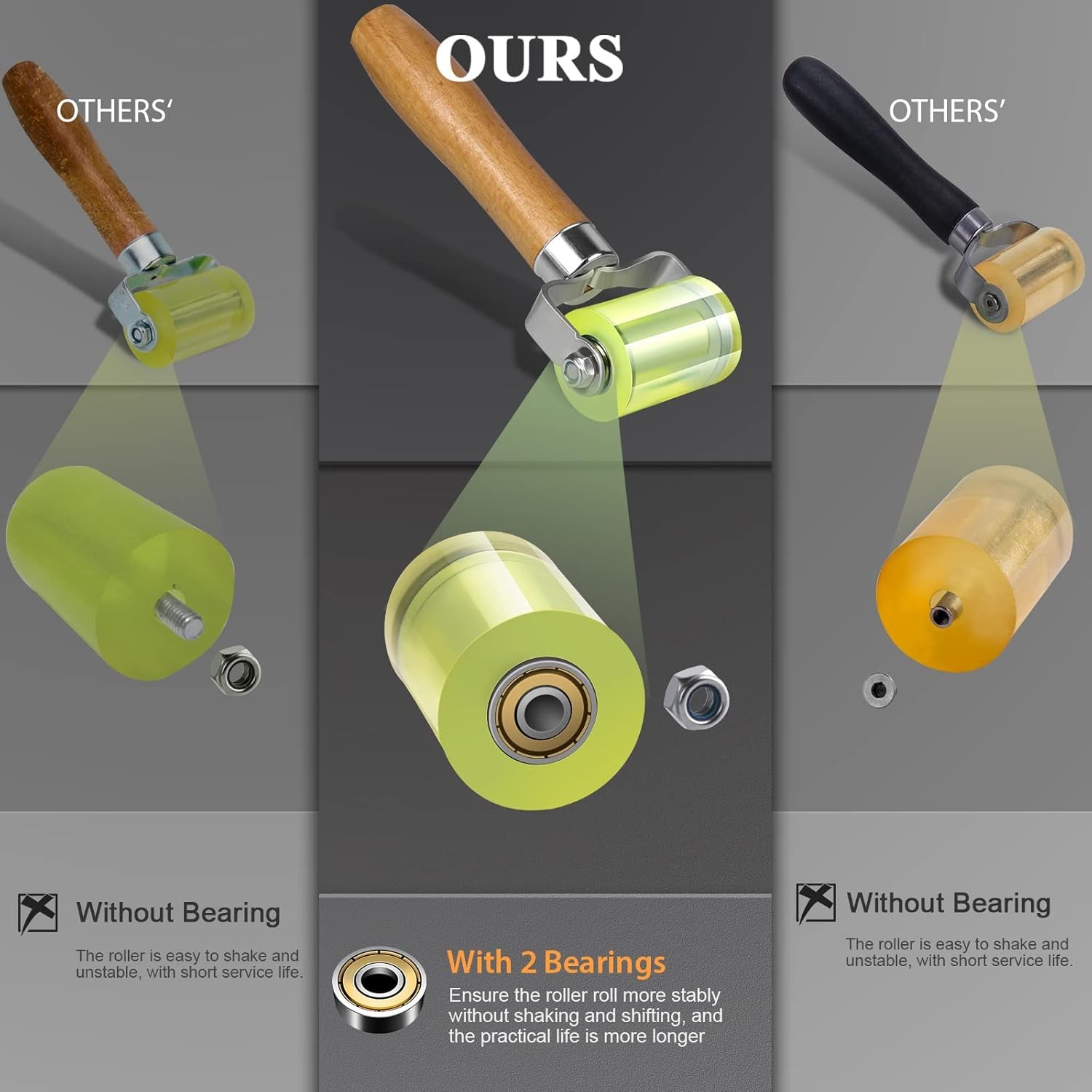 Sound Deadening Seam Roller Tool